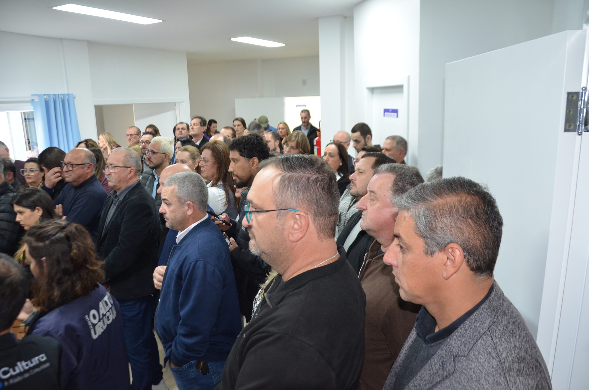 Inauguração da nova ala de saúde mental no Hospital Santa Terezinha, em Palmitinho
