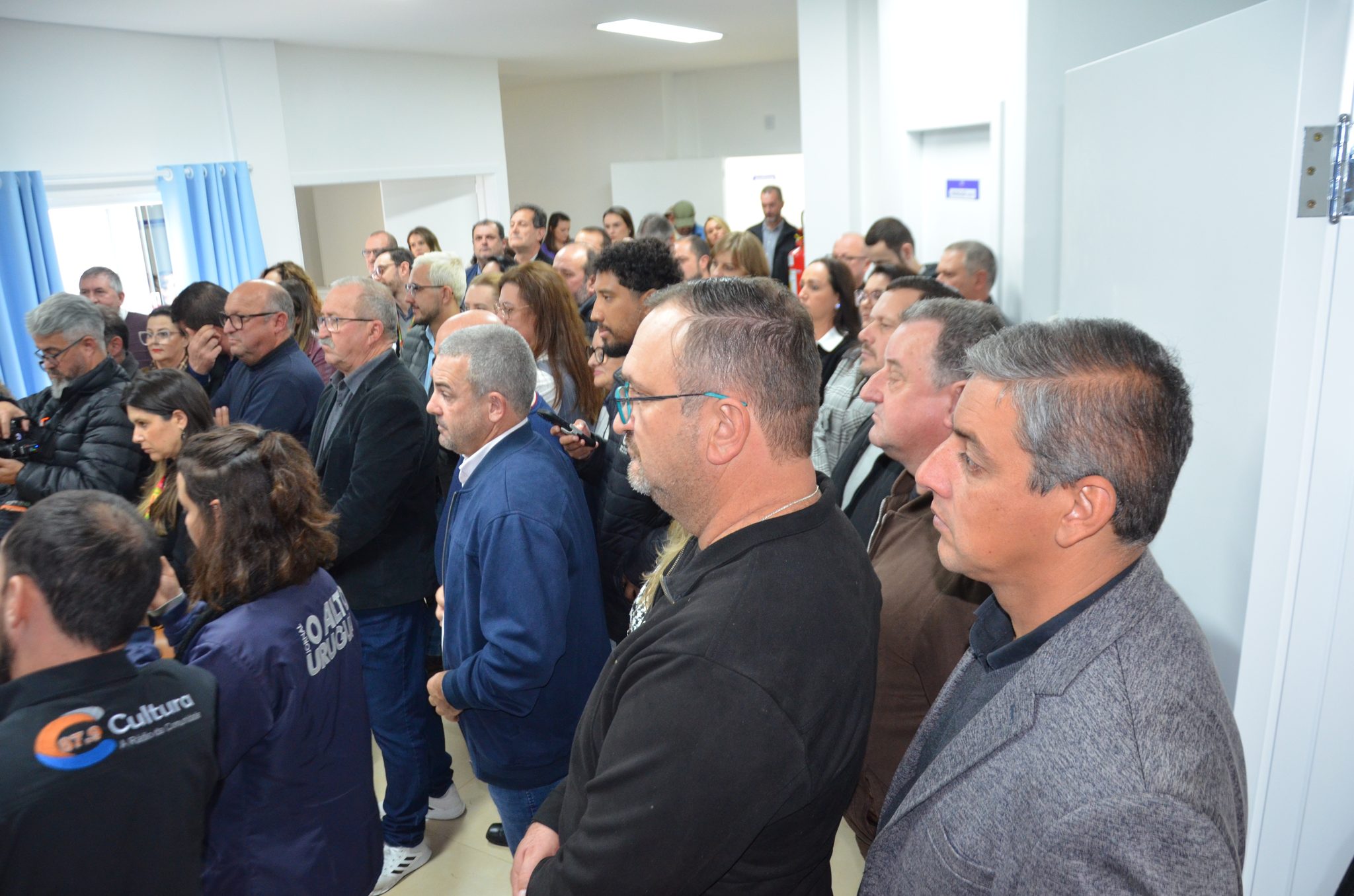 Inauguração da nova ala de saúde mental no Hospital Santa Terezinha, em Palmitinho