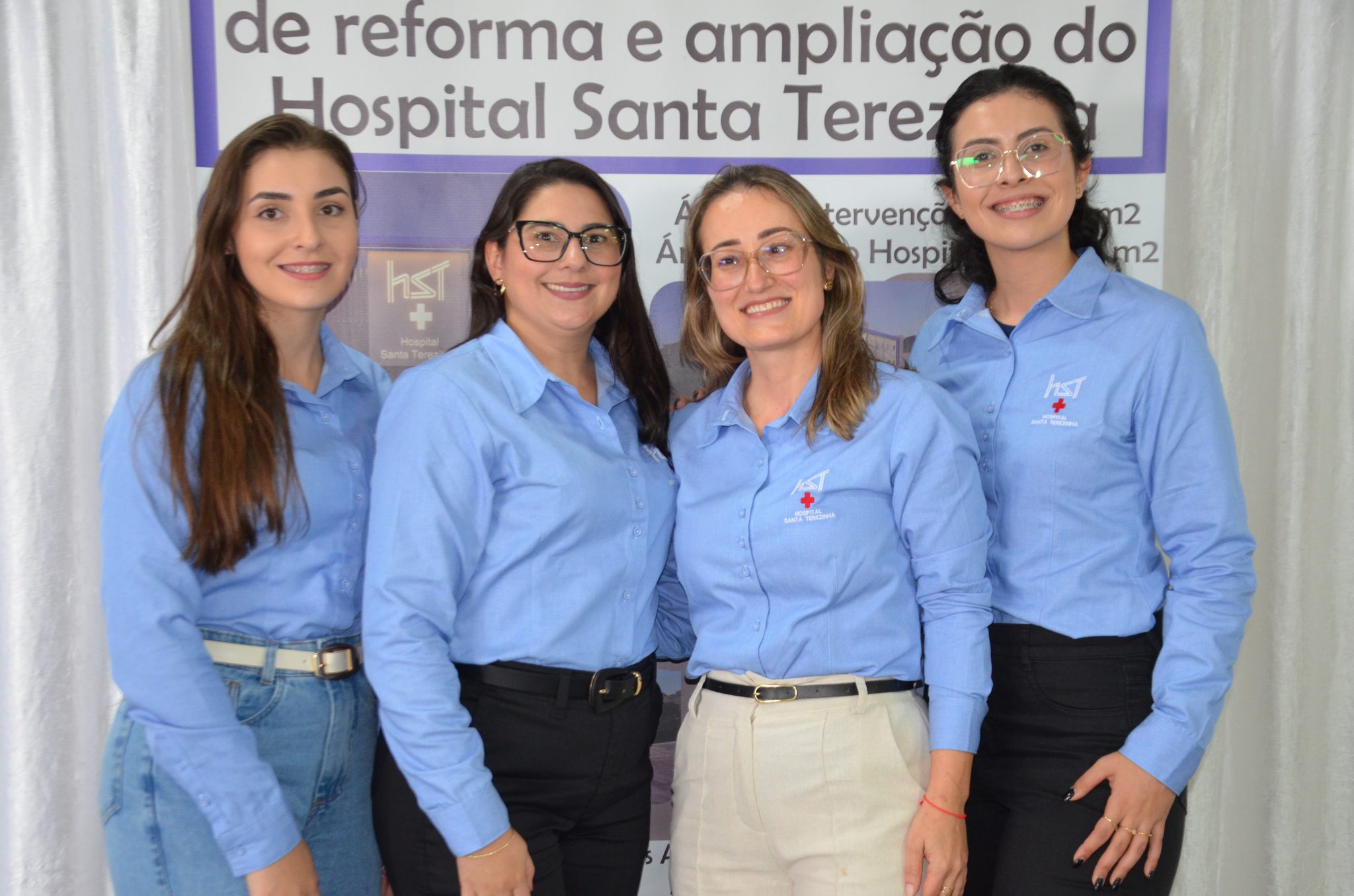 Inauguração da nova ala de saúde mental no Hospital Santa Terezinha, em Palmitinho