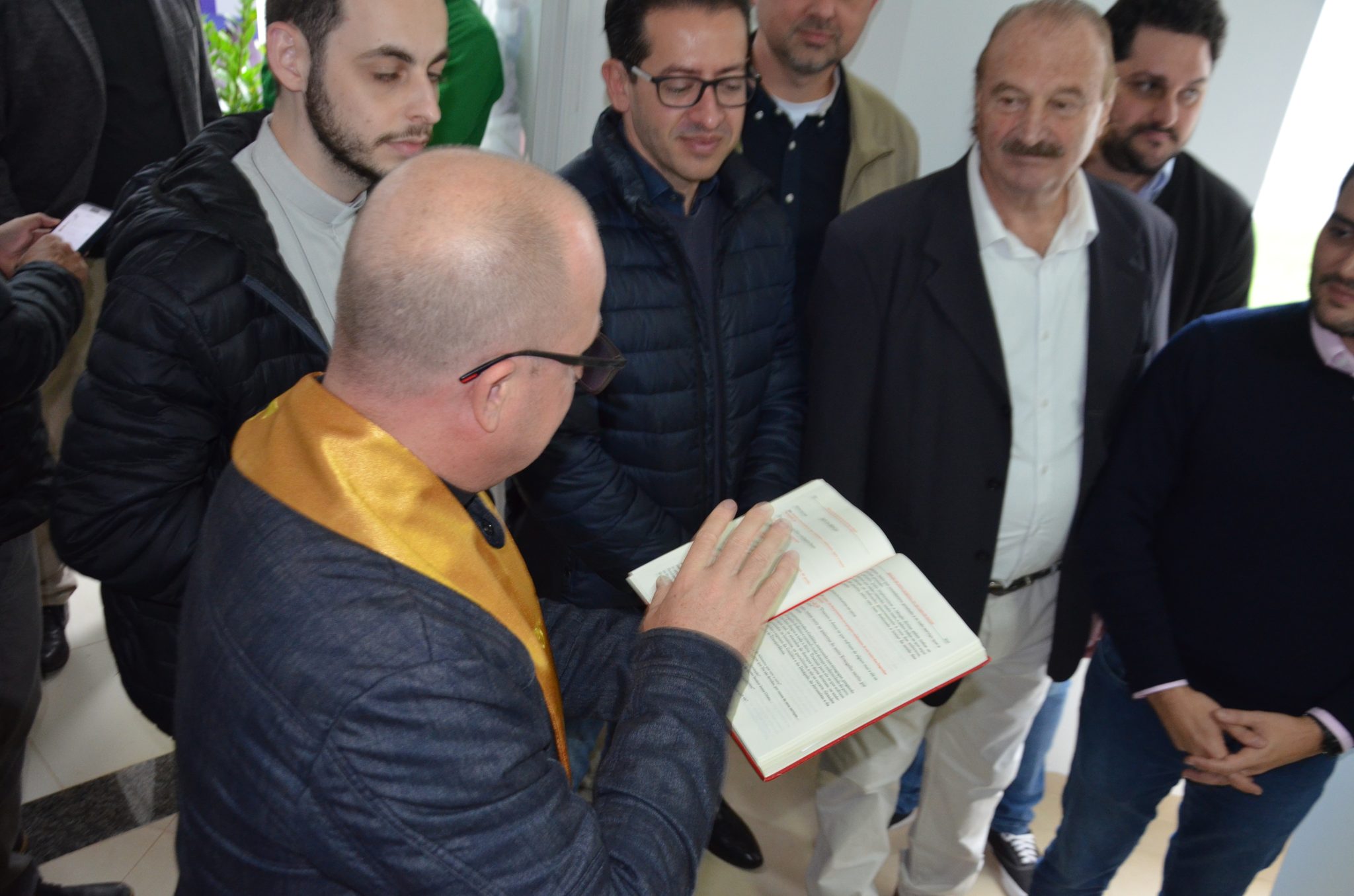 Inauguração da nova ala de saúde mental no Hospital Santa Terezinha, em Palmitinho