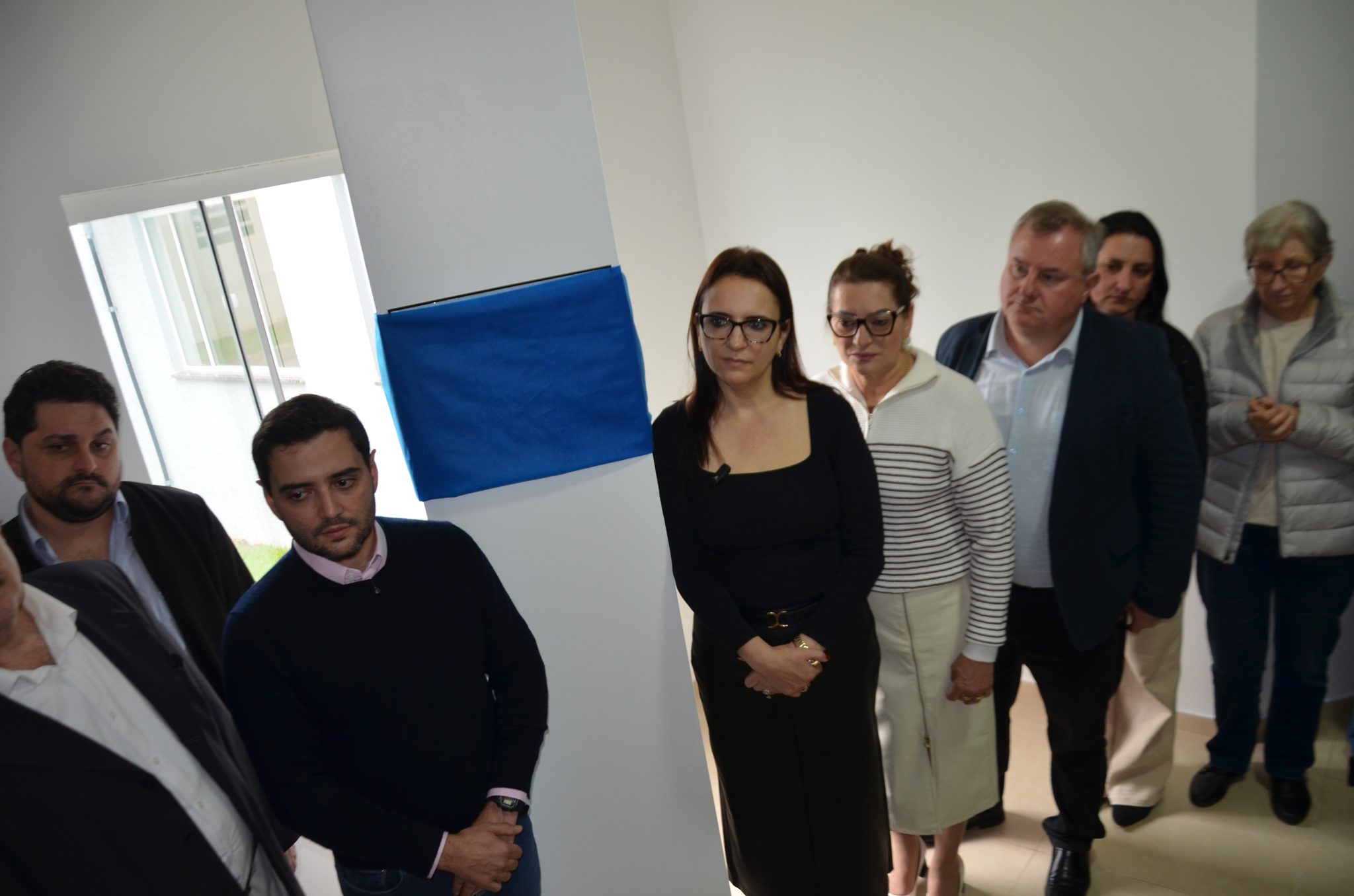 Inauguração da nova ala de saúde mental no Hospital Santa Terezinha, em Palmitinho