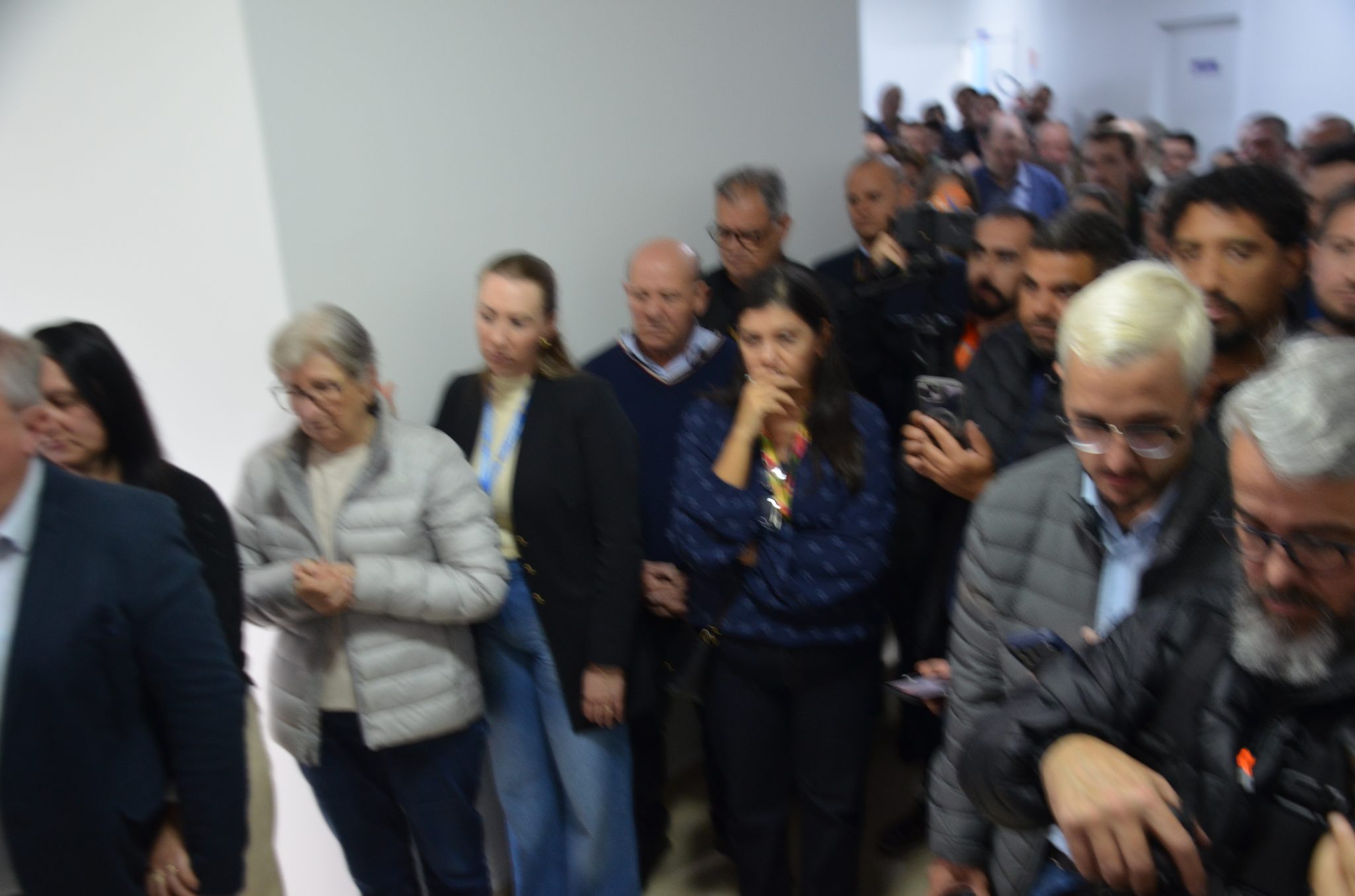 Inauguração da nova ala de saúde mental no Hospital Santa Terezinha, em Palmitinho