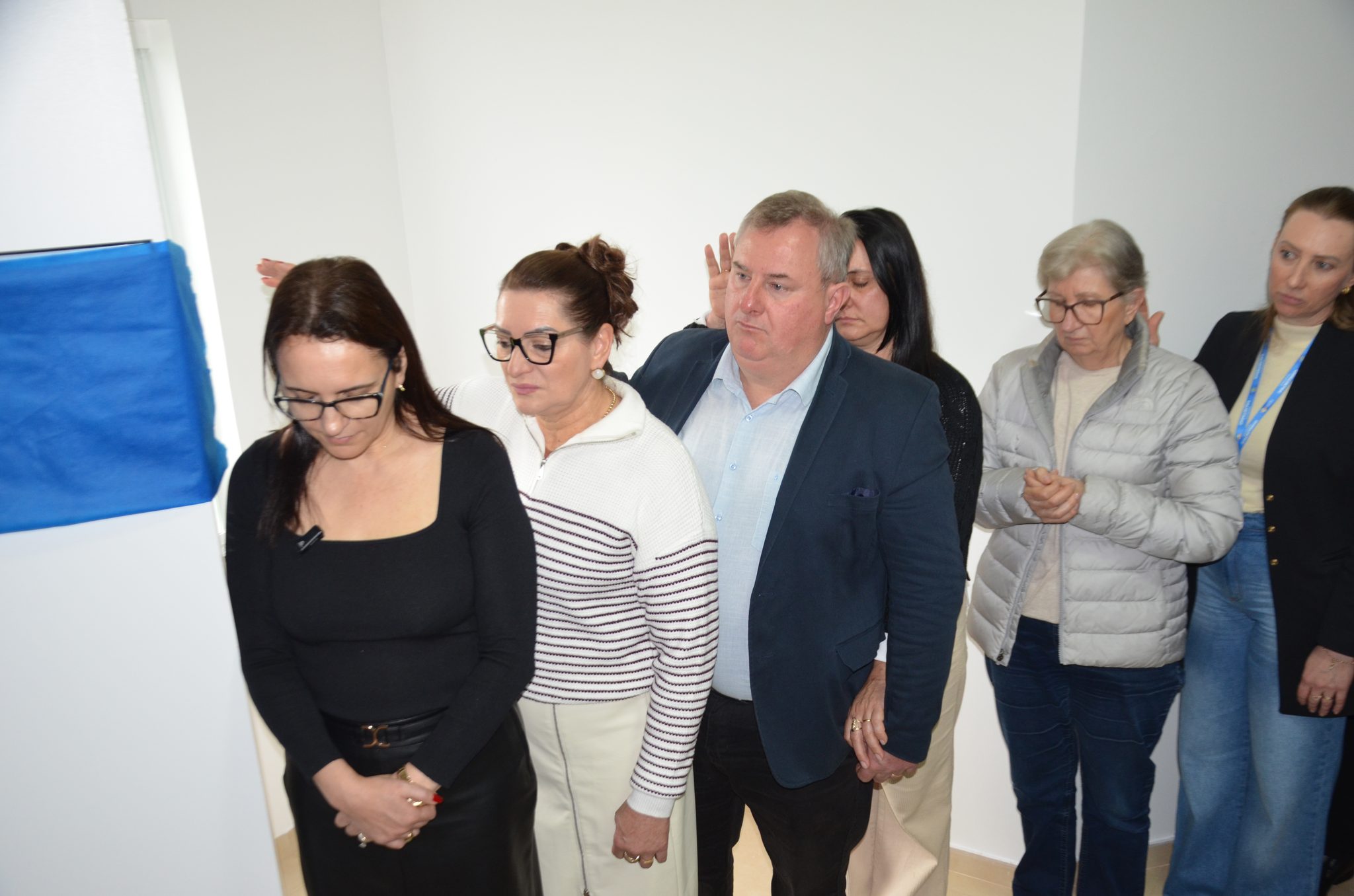 Inauguração da nova ala de saúde mental no Hospital Santa Terezinha, em Palmitinho
