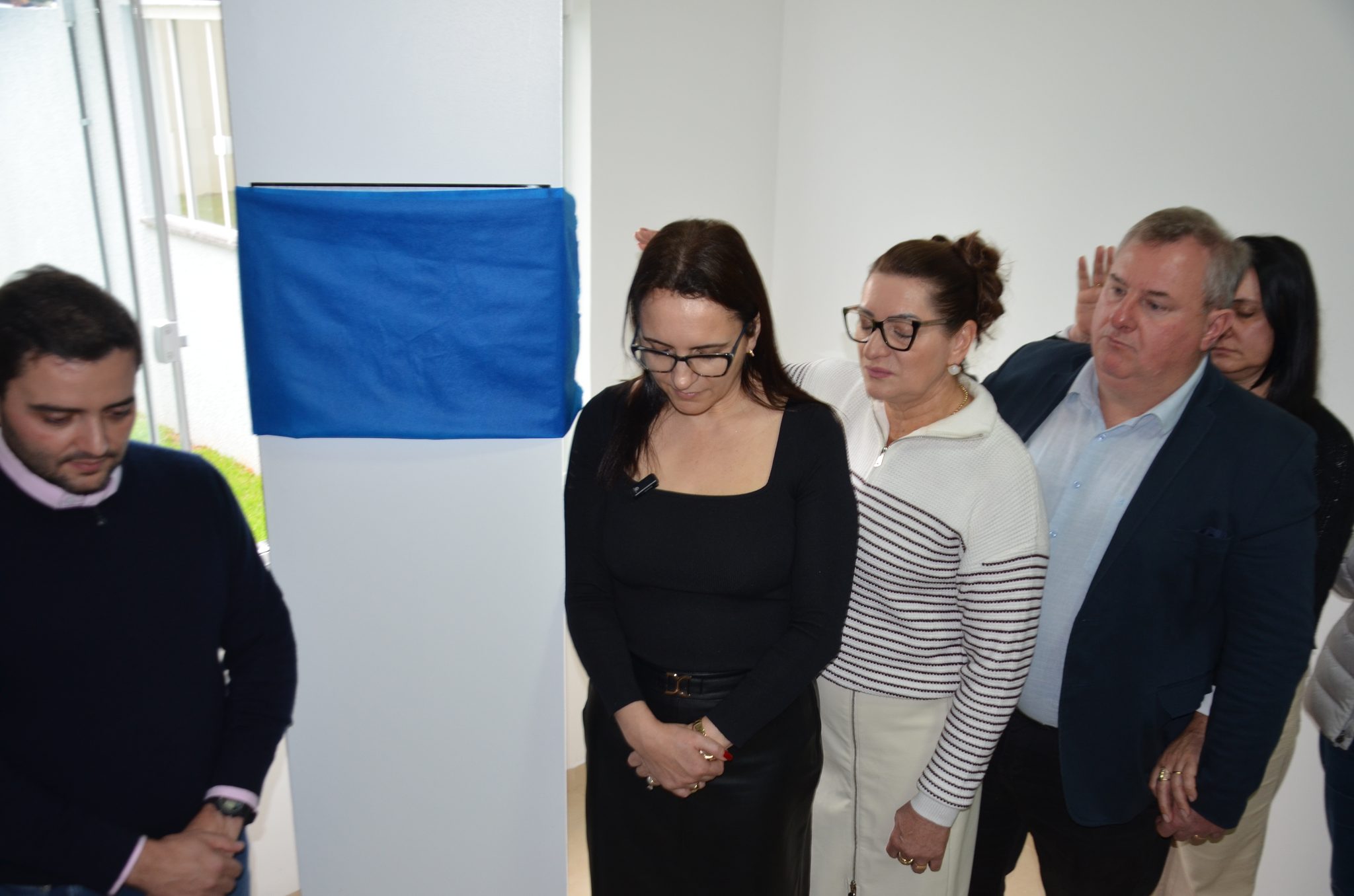 Inauguração da nova ala de saúde mental no Hospital Santa Terezinha, em Palmitinho