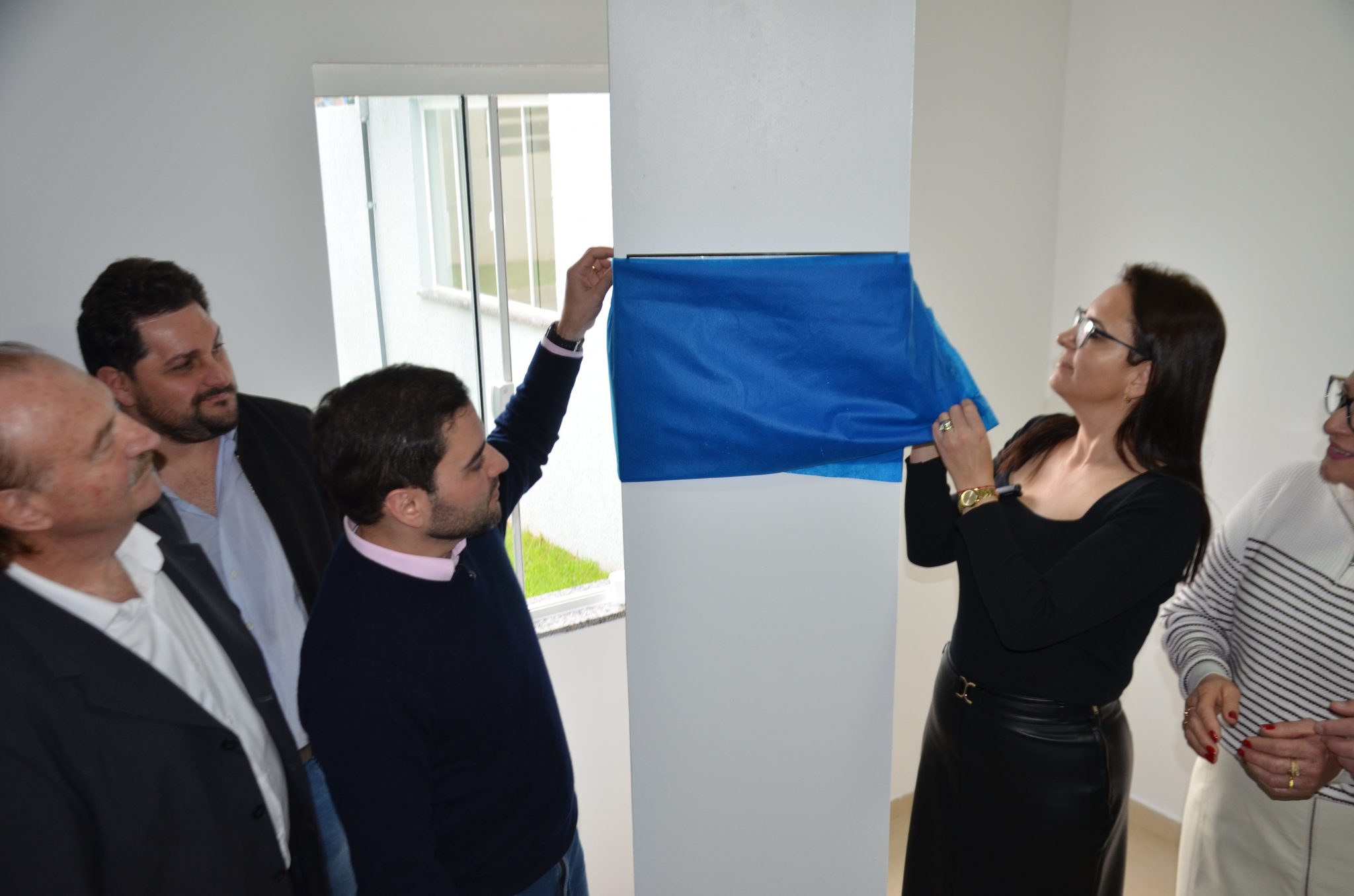 Inauguração da nova ala de saúde mental no Hospital Santa Terezinha, em Palmitinho
