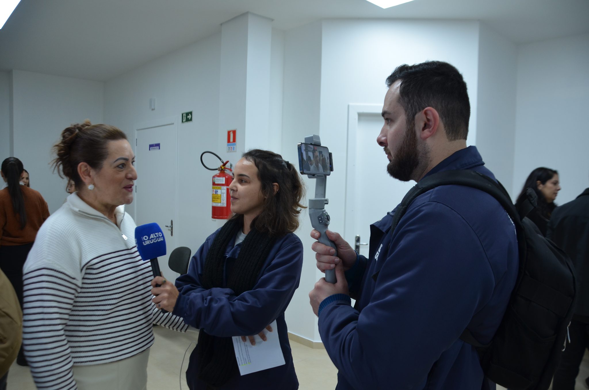 Inauguração da nova ala de saúde mental no Hospital Santa Terezinha, em Palmitinho