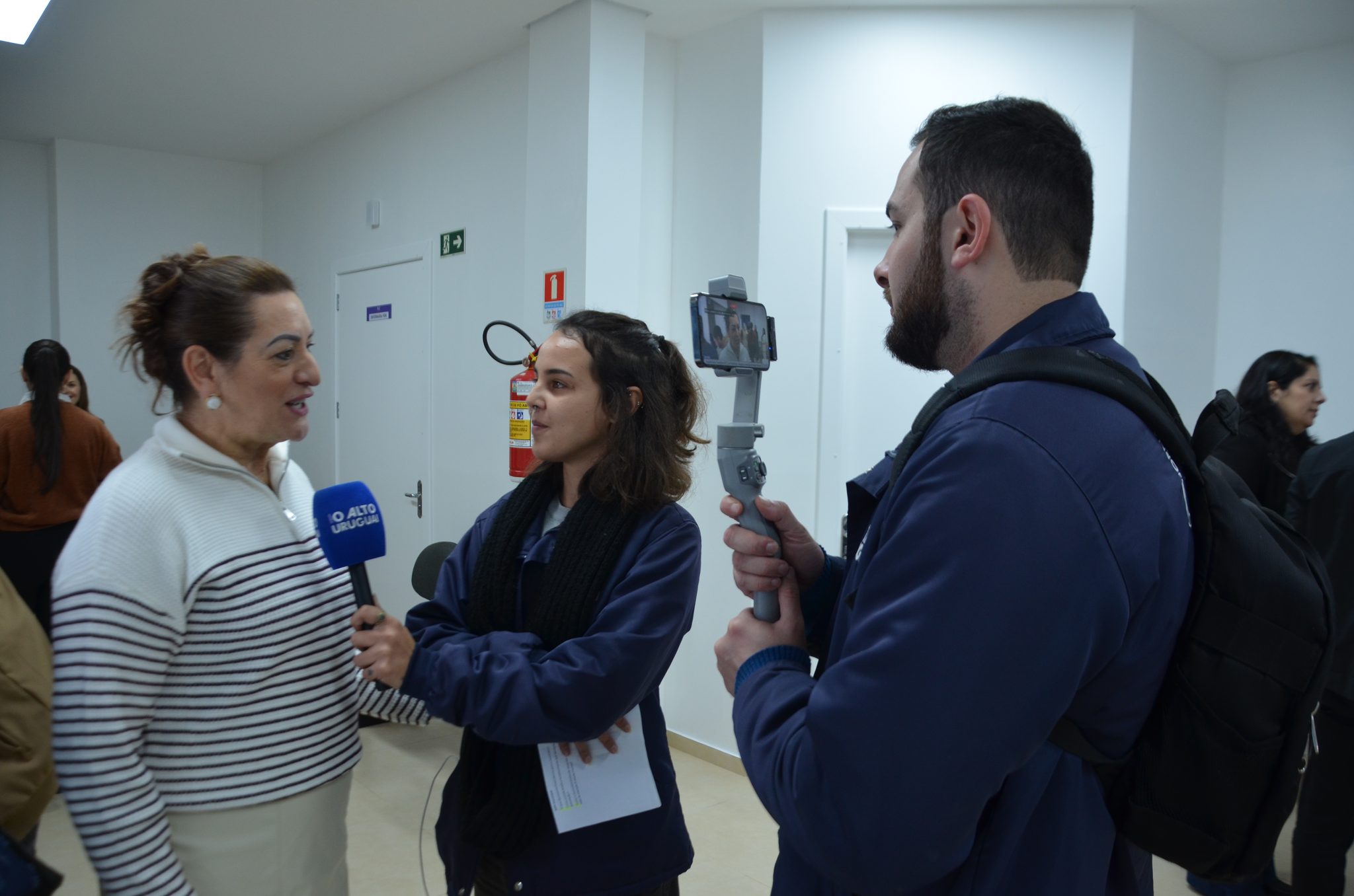 Inauguração da nova ala de saúde mental no Hospital Santa Terezinha, em Palmitinho