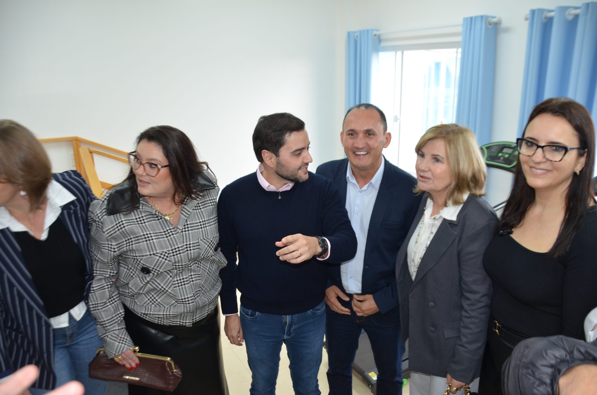 Inauguração da nova ala de saúde mental no Hospital Santa Terezinha, em Palmitinho