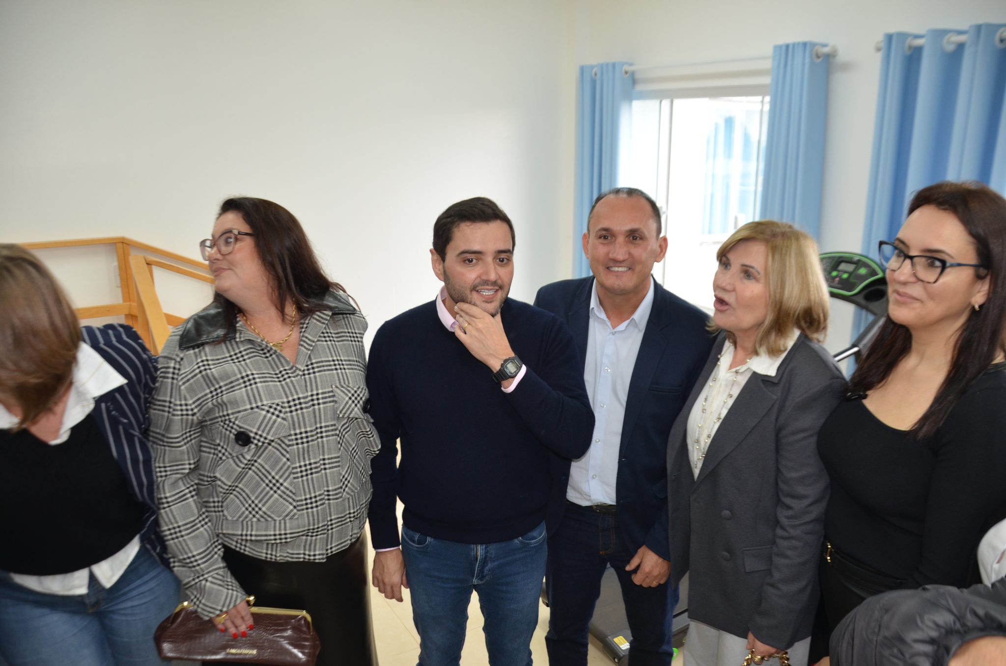 Inauguração da nova ala de saúde mental no Hospital Santa Terezinha, em Palmitinho