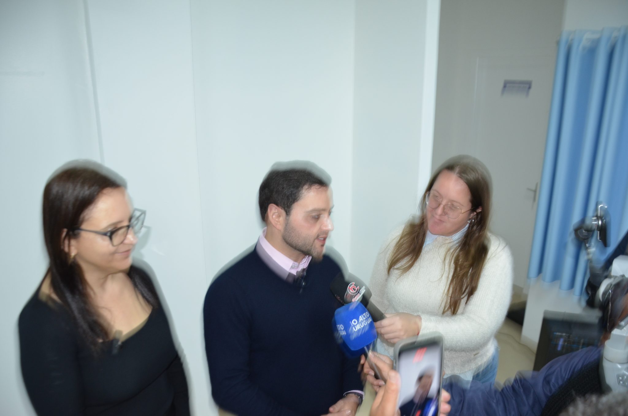 Inauguração da nova ala de saúde mental no Hospital Santa Terezinha, em Palmitinho