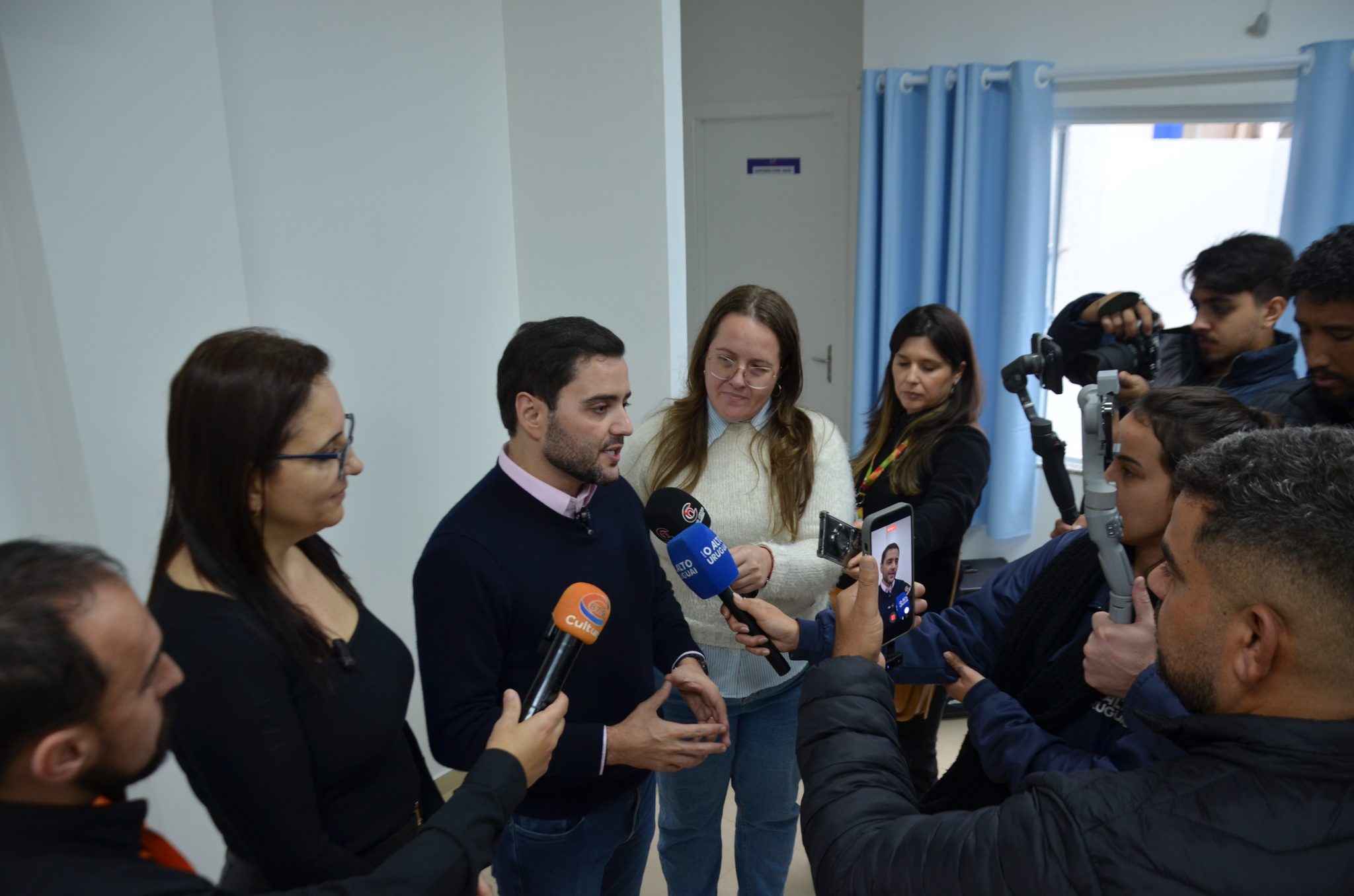 Inauguração da nova ala de saúde mental no Hospital Santa Terezinha, em Palmitinho