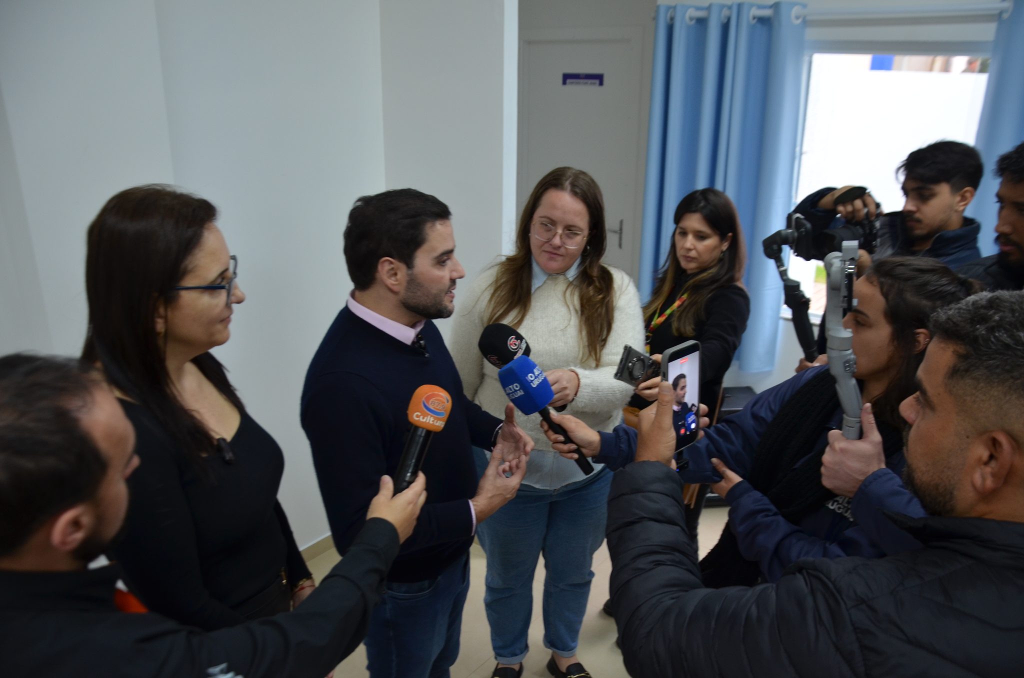 Inauguração da nova ala de saúde mental no Hospital Santa Terezinha, em Palmitinho