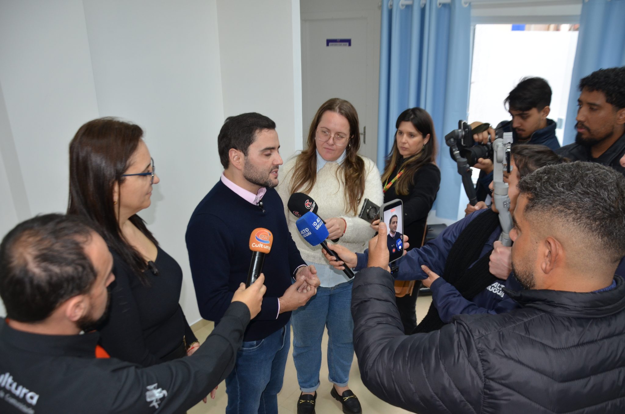 Inauguração da nova ala de saúde mental no Hospital Santa Terezinha, em Palmitinho