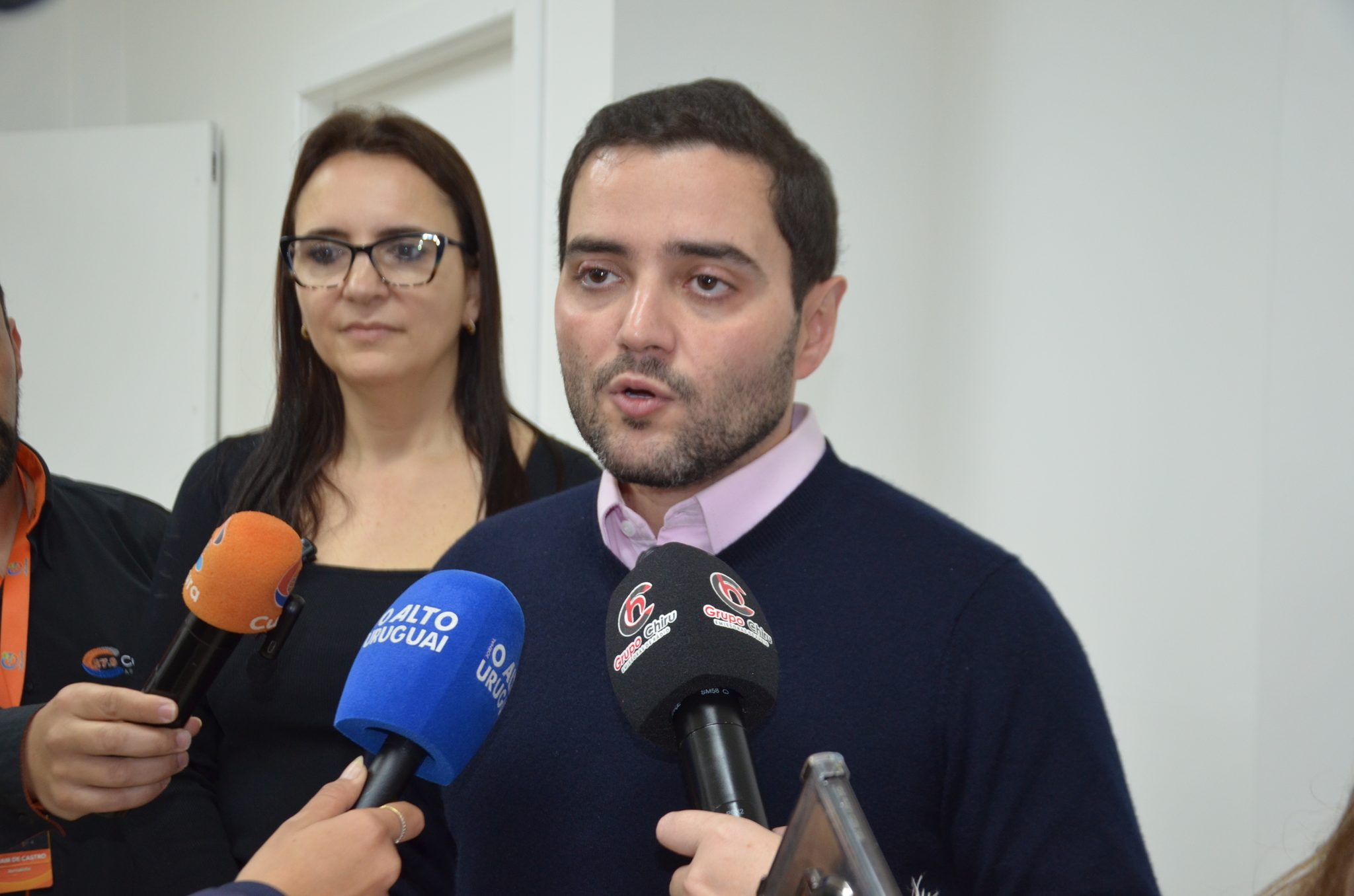 Inauguração da nova ala de saúde mental no Hospital Santa Terezinha, em Palmitinho