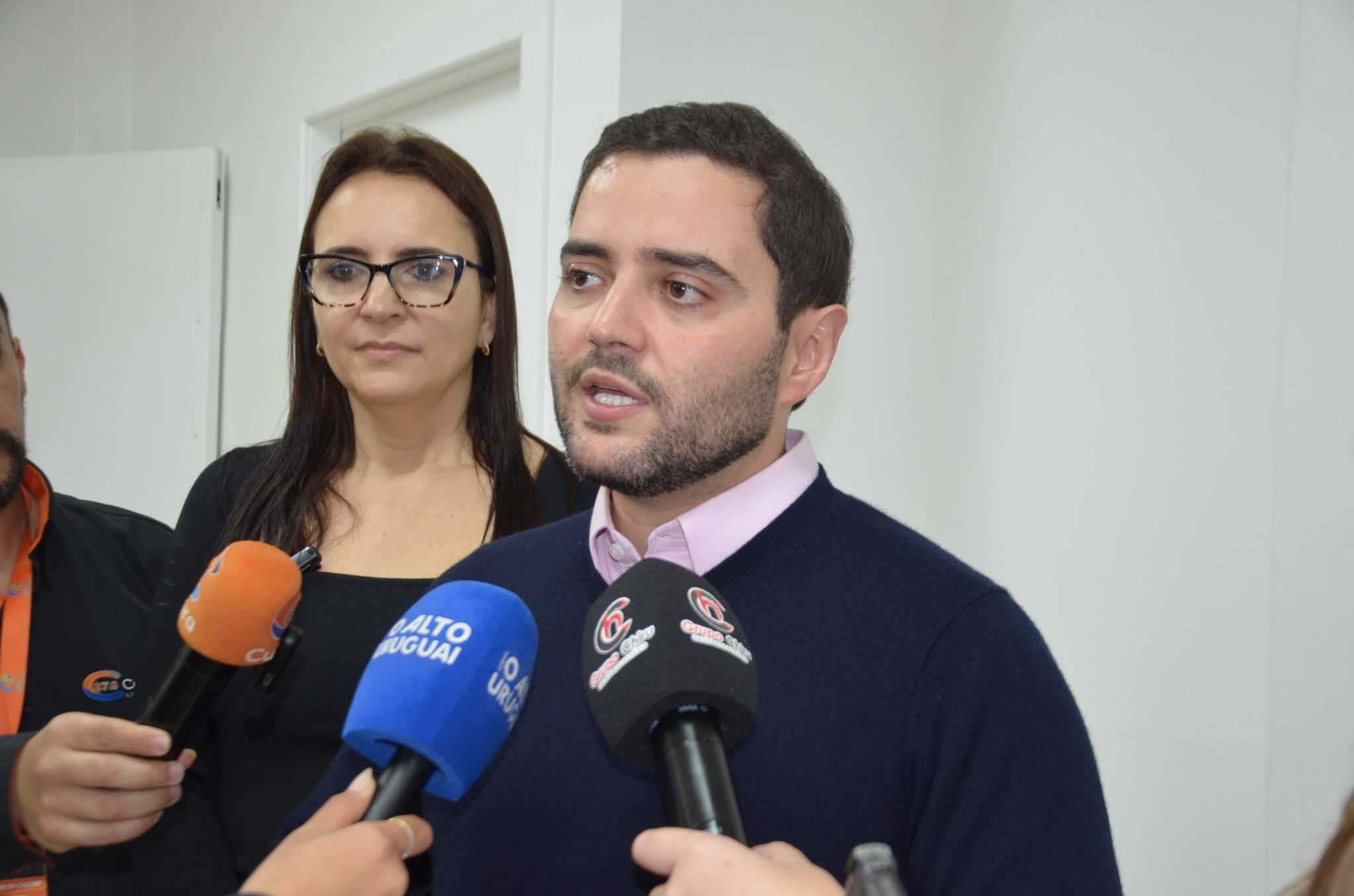 Inauguração da nova ala de saúde mental no Hospital Santa Terezinha, em Palmitinho