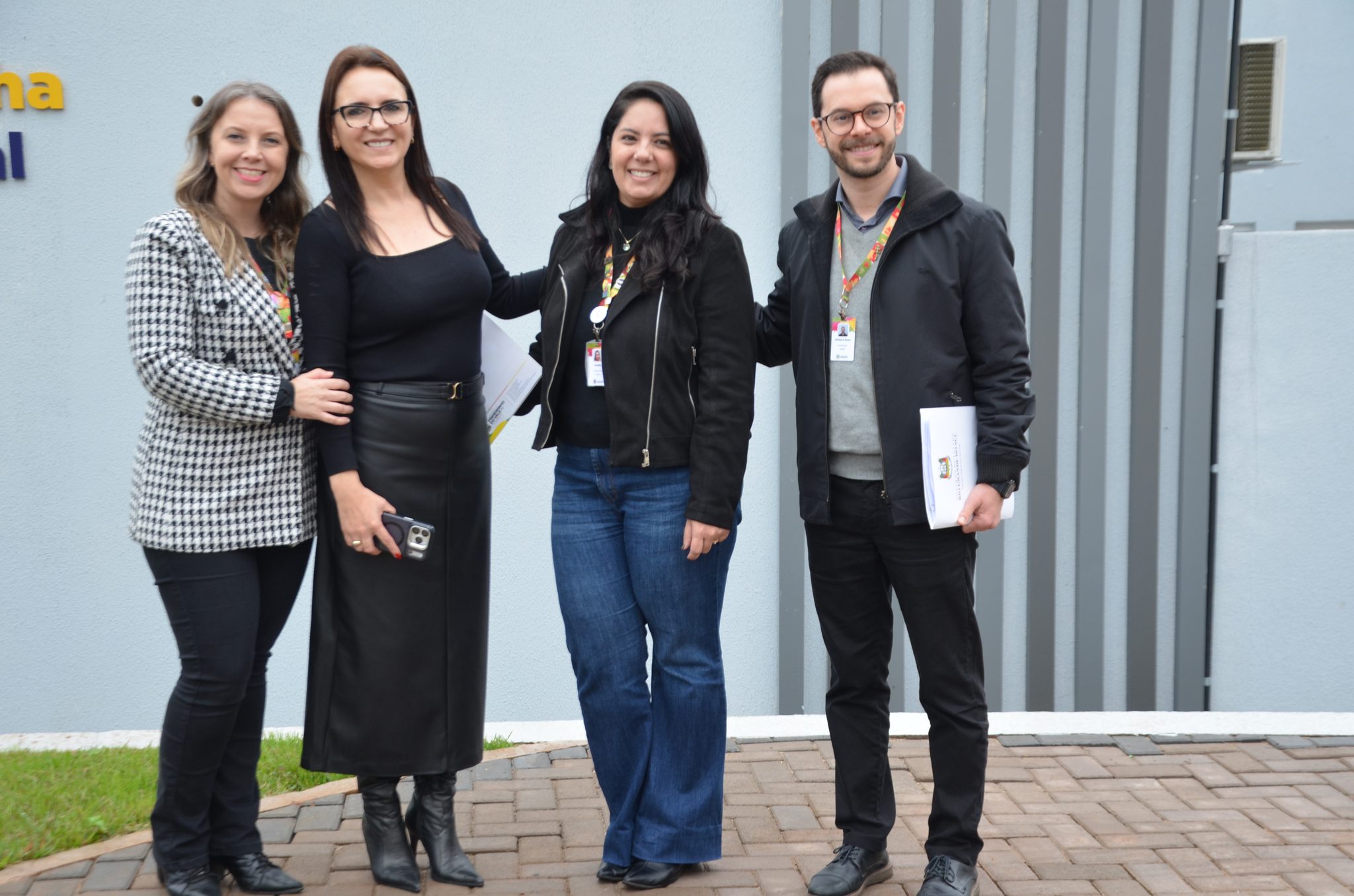 Inauguração da nova ala de saúde mental no Hospital Santa Terezinha, em Palmitinho
