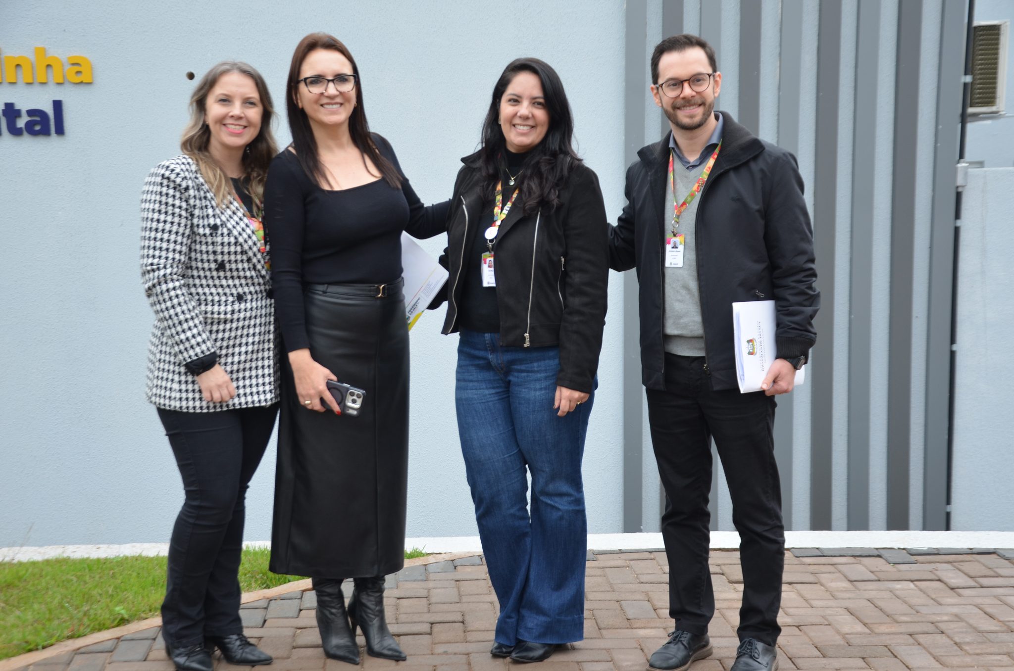 Inauguração da nova ala de saúde mental no Hospital Santa Terezinha, em Palmitinho