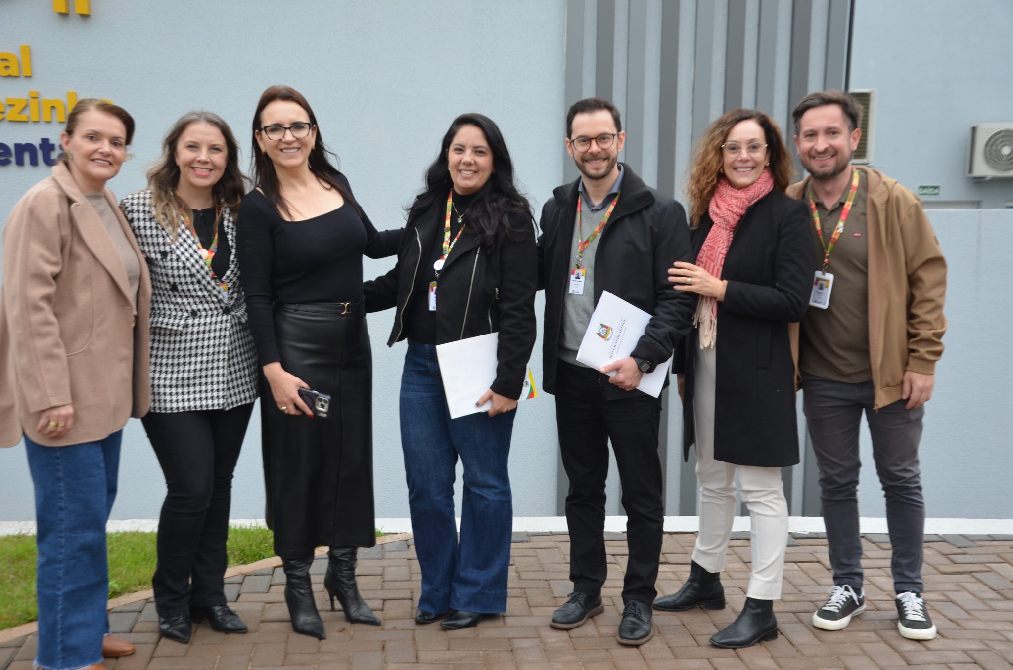 Inauguração da nova ala de saúde mental no Hospital Santa Terezinha, em Palmitinho