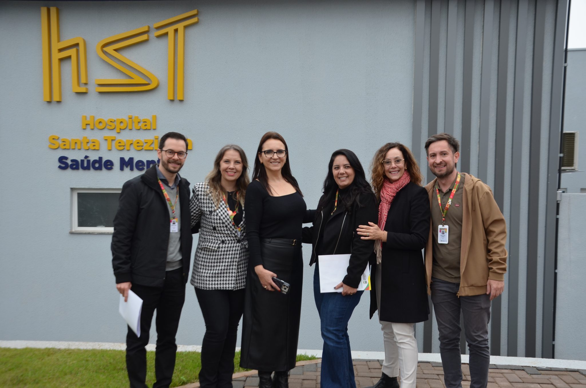 Inauguração da nova ala de saúde mental no Hospital Santa Terezinha, em Palmitinho