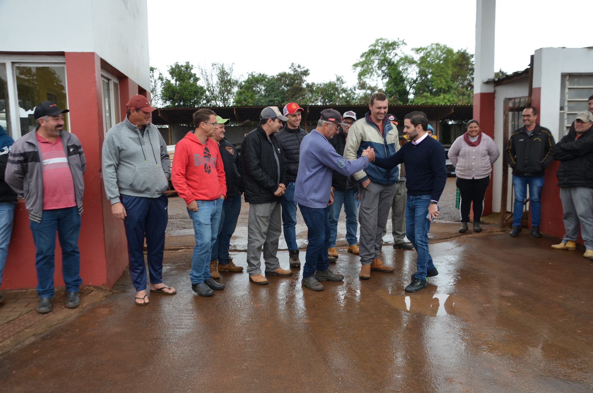 Inauguração da nova ala de saúde mental no Hospital Santa Terezinha, em Palmitinho
