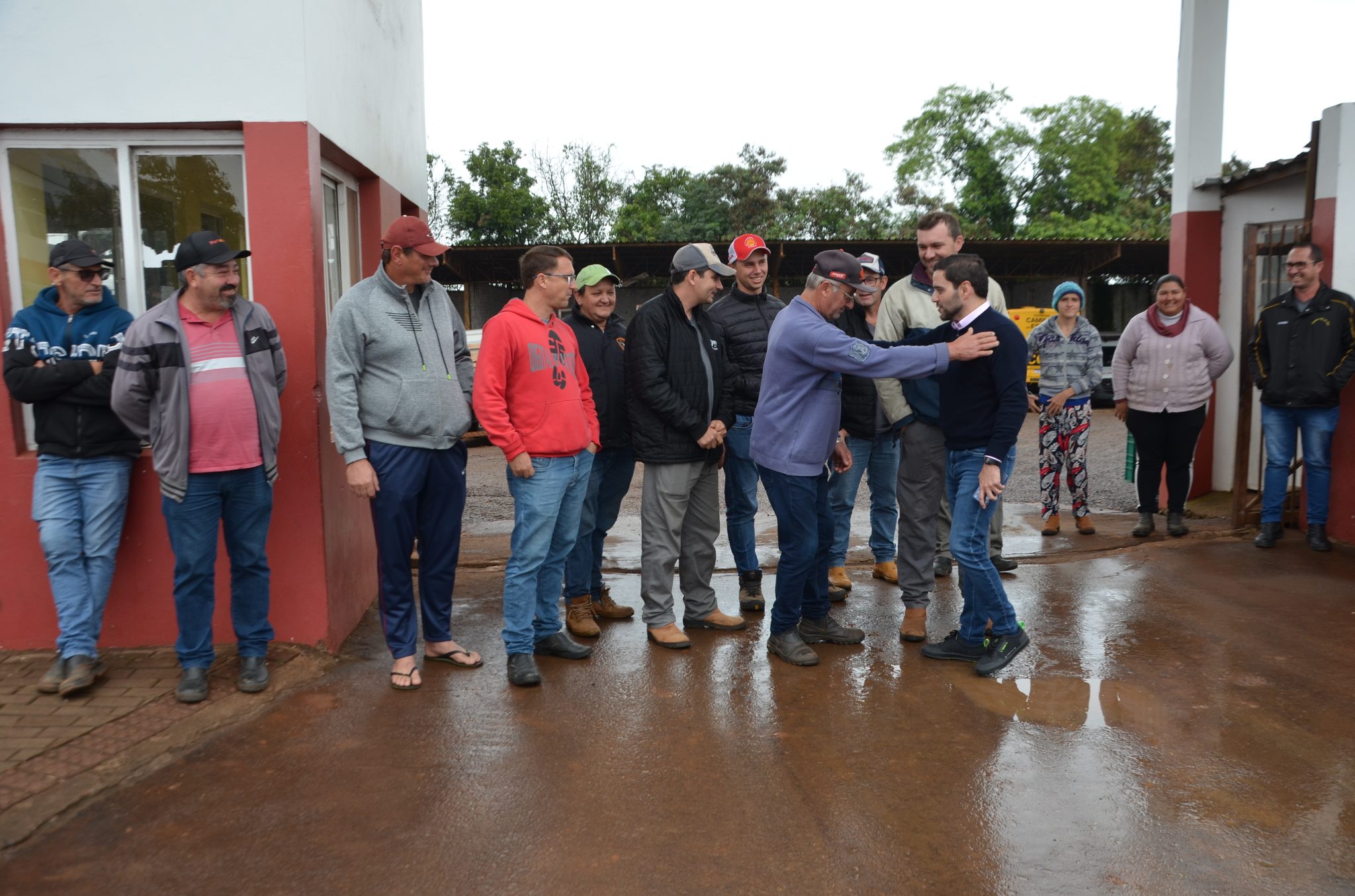 Inauguração da nova ala de saúde mental no Hospital Santa Terezinha, em Palmitinho