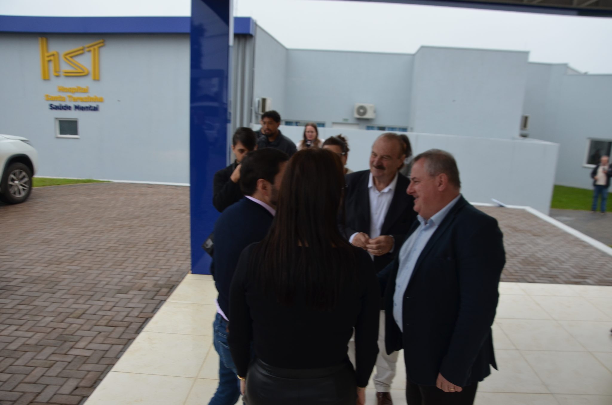 Inauguração da nova ala de saúde mental no Hospital Santa Terezinha, em Palmitinho