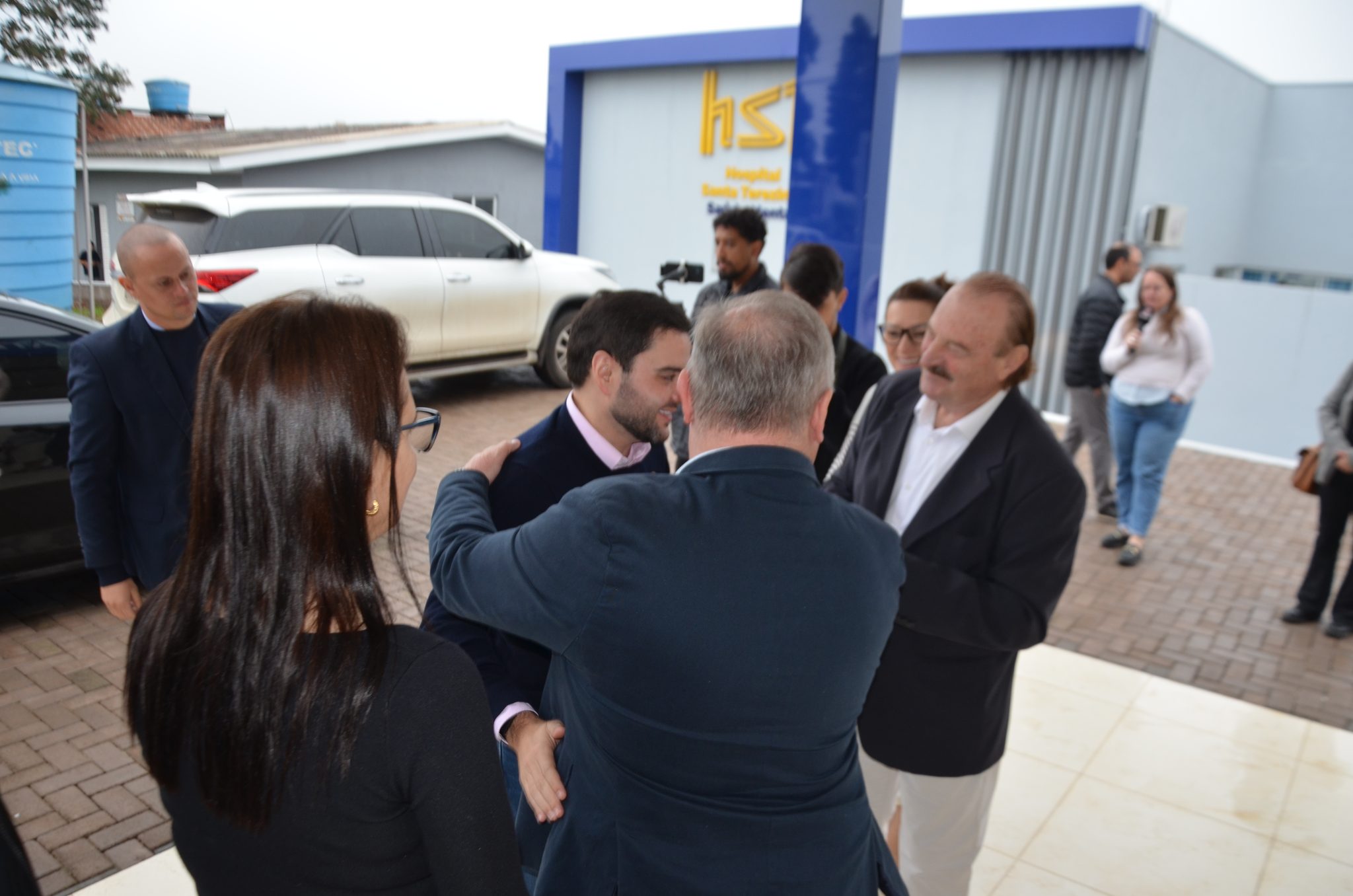 Inauguração da nova ala de saúde mental no Hospital Santa Terezinha, em Palmitinho