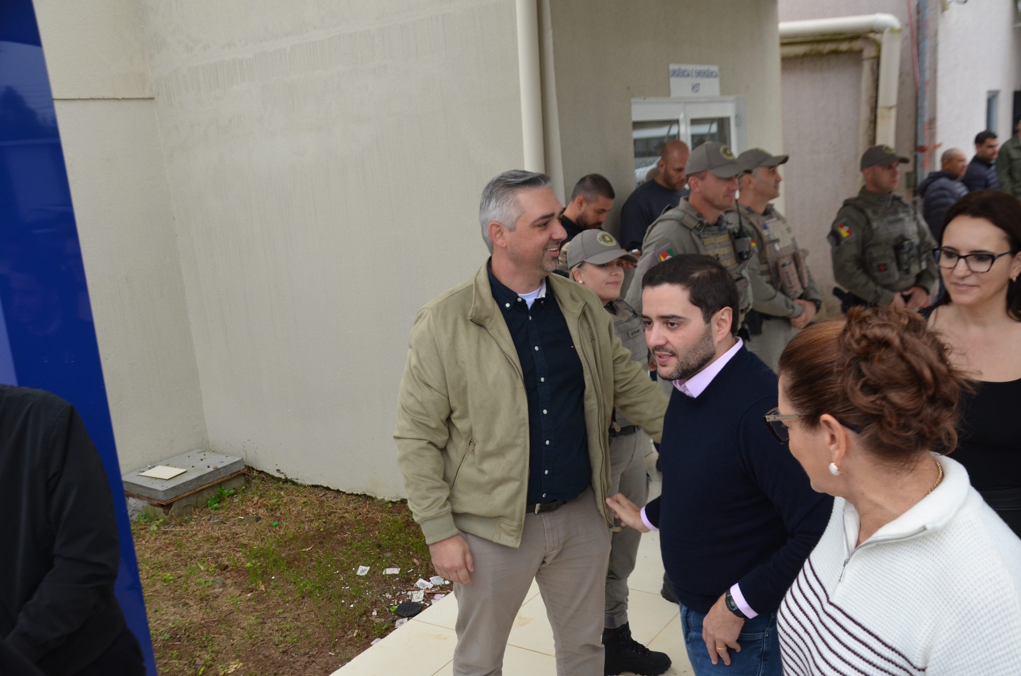 Inauguração da nova ala de saúde mental no Hospital Santa Terezinha, em Palmitinho