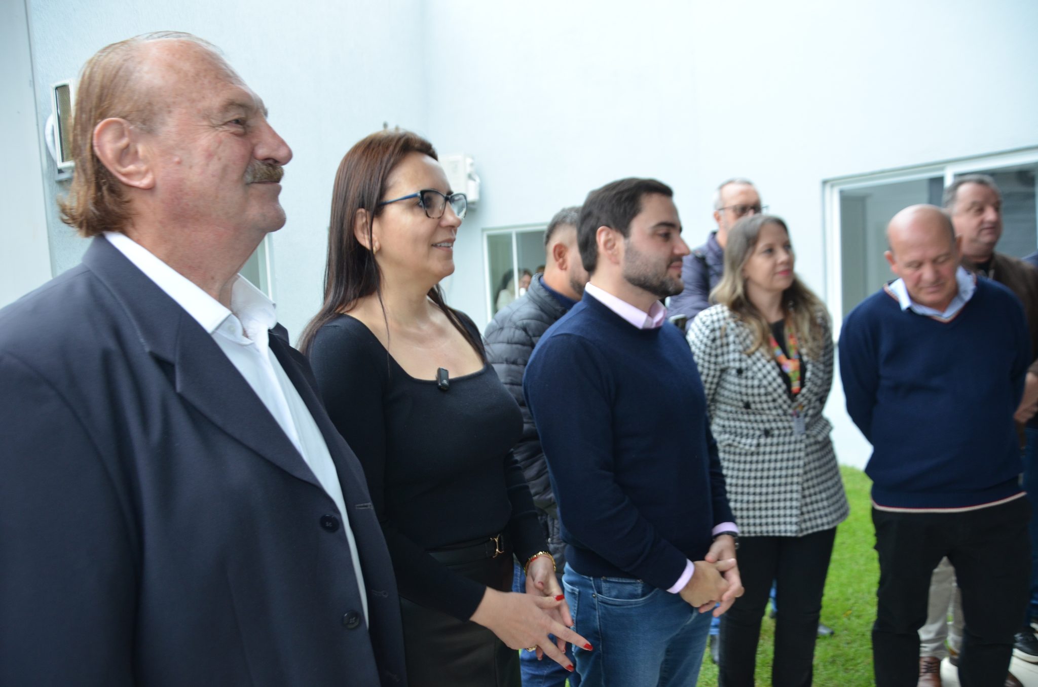 Inauguração da nova ala de saúde mental no Hospital Santa Terezinha, em Palmitinho