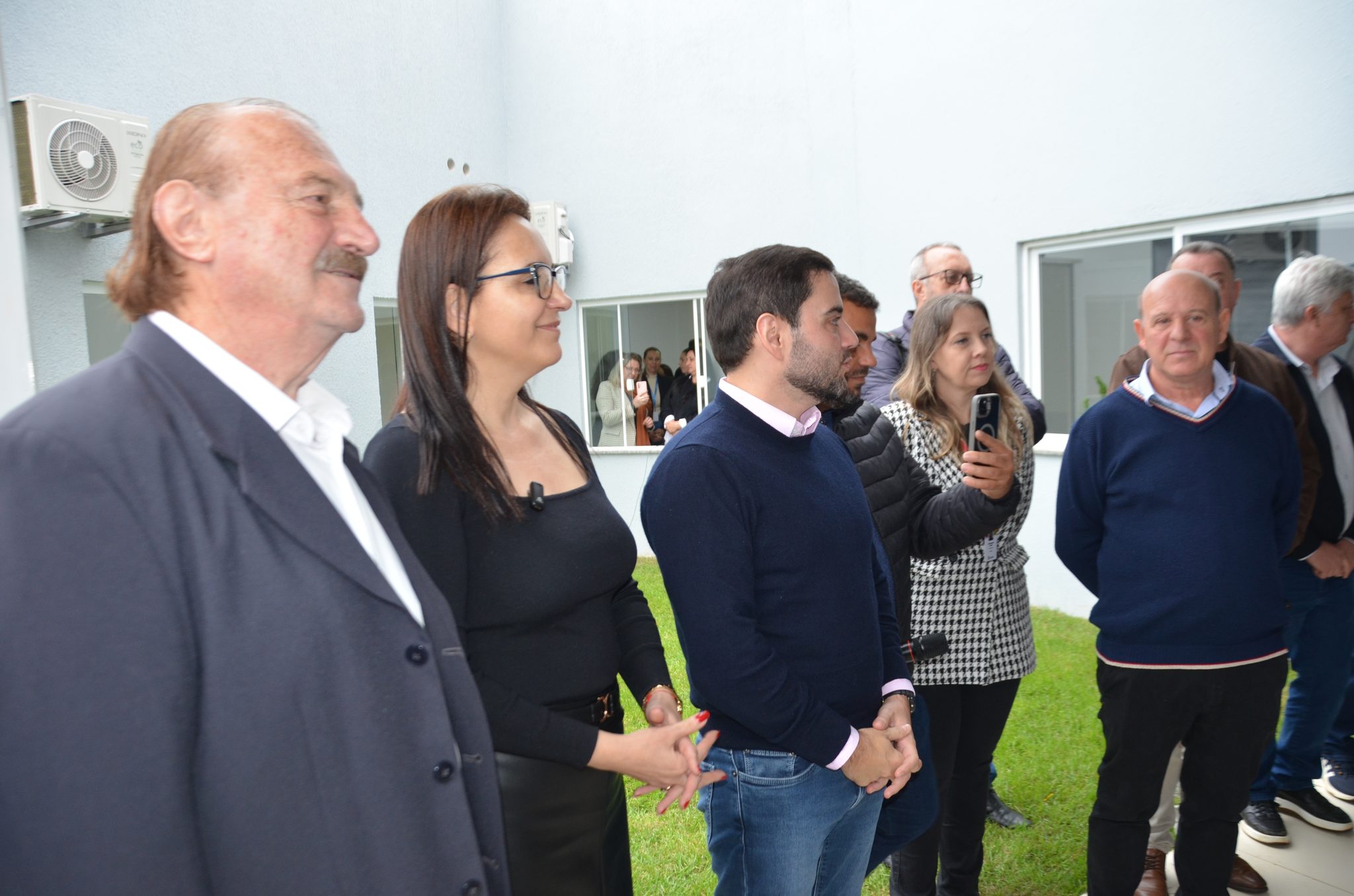 Inauguração da nova ala de saúde mental no Hospital Santa Terezinha, em Palmitinho