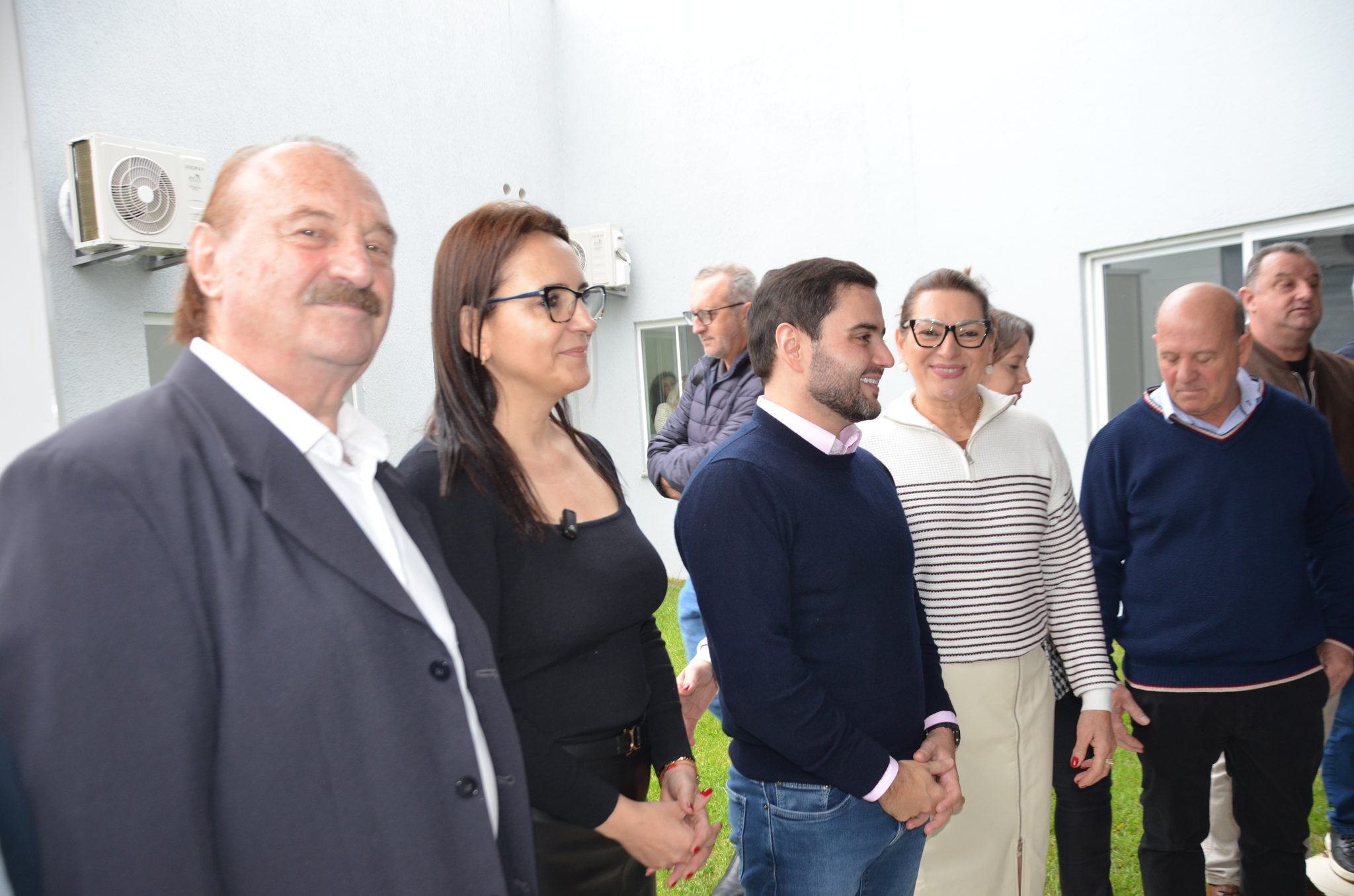 Inauguração da nova ala de saúde mental no Hospital Santa Terezinha, em Palmitinho
