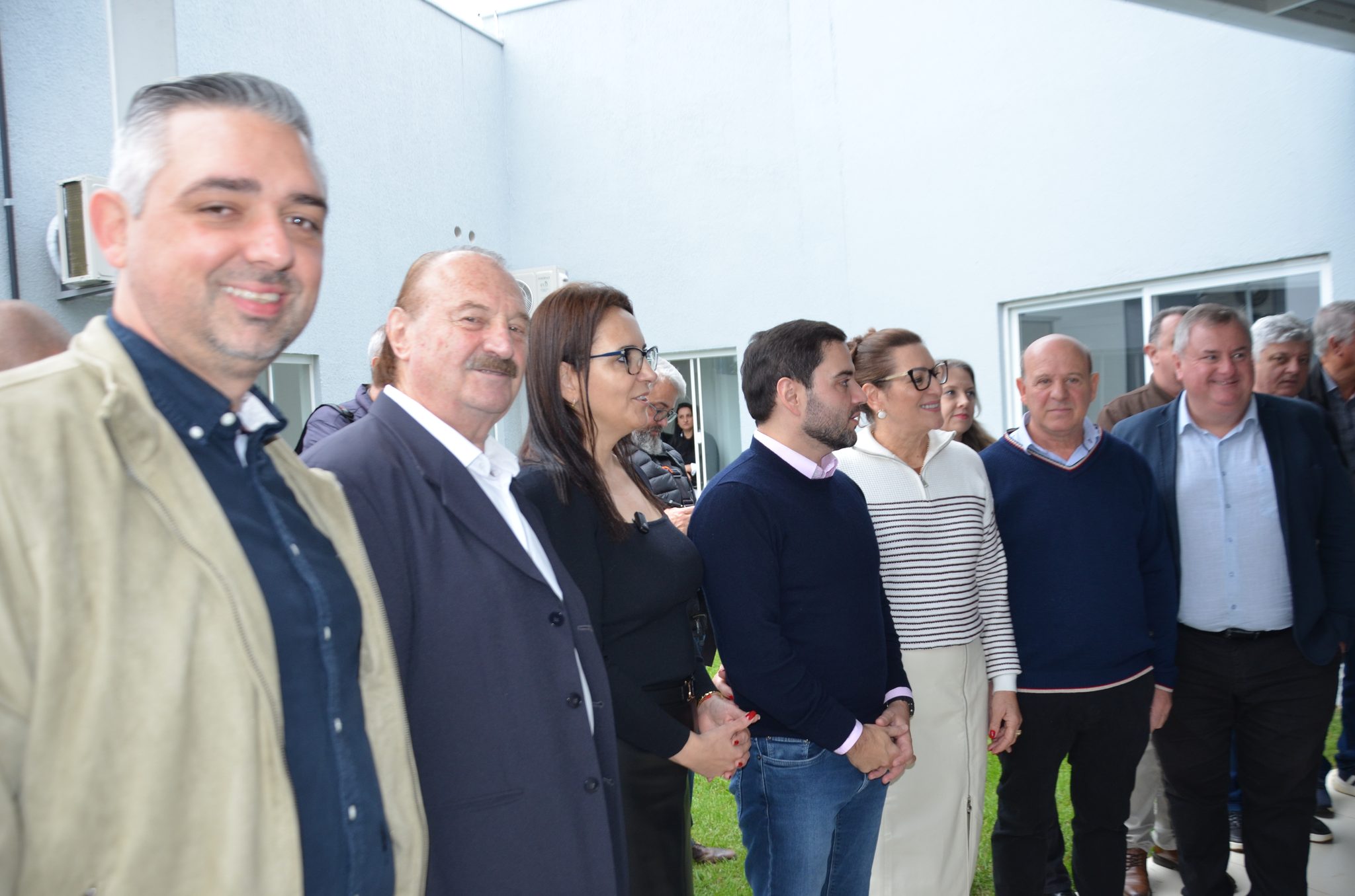 Inauguração da nova ala de saúde mental no Hospital Santa Terezinha, em Palmitinho