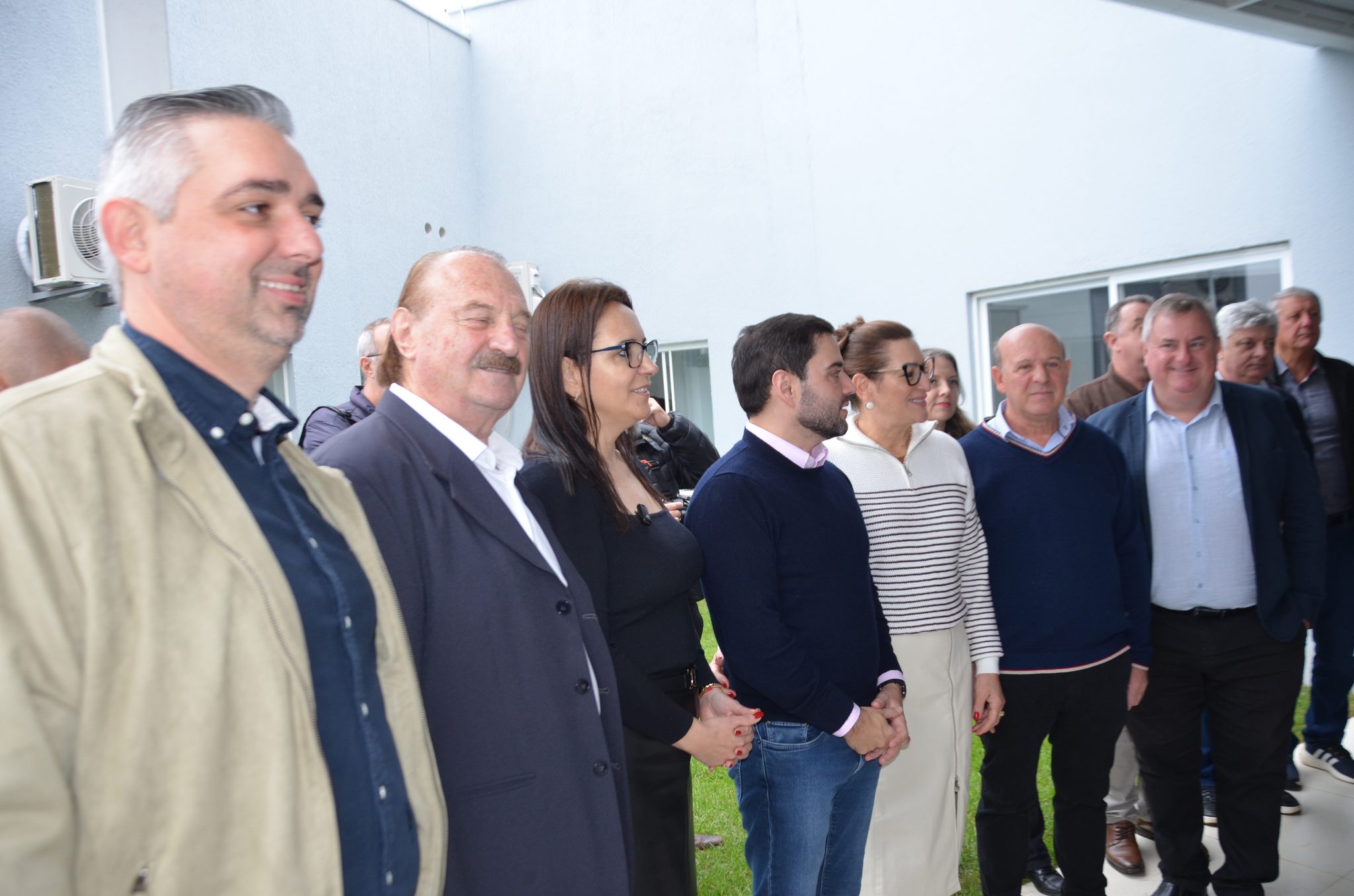 Inauguração da nova ala de saúde mental no Hospital Santa Terezinha, em Palmitinho