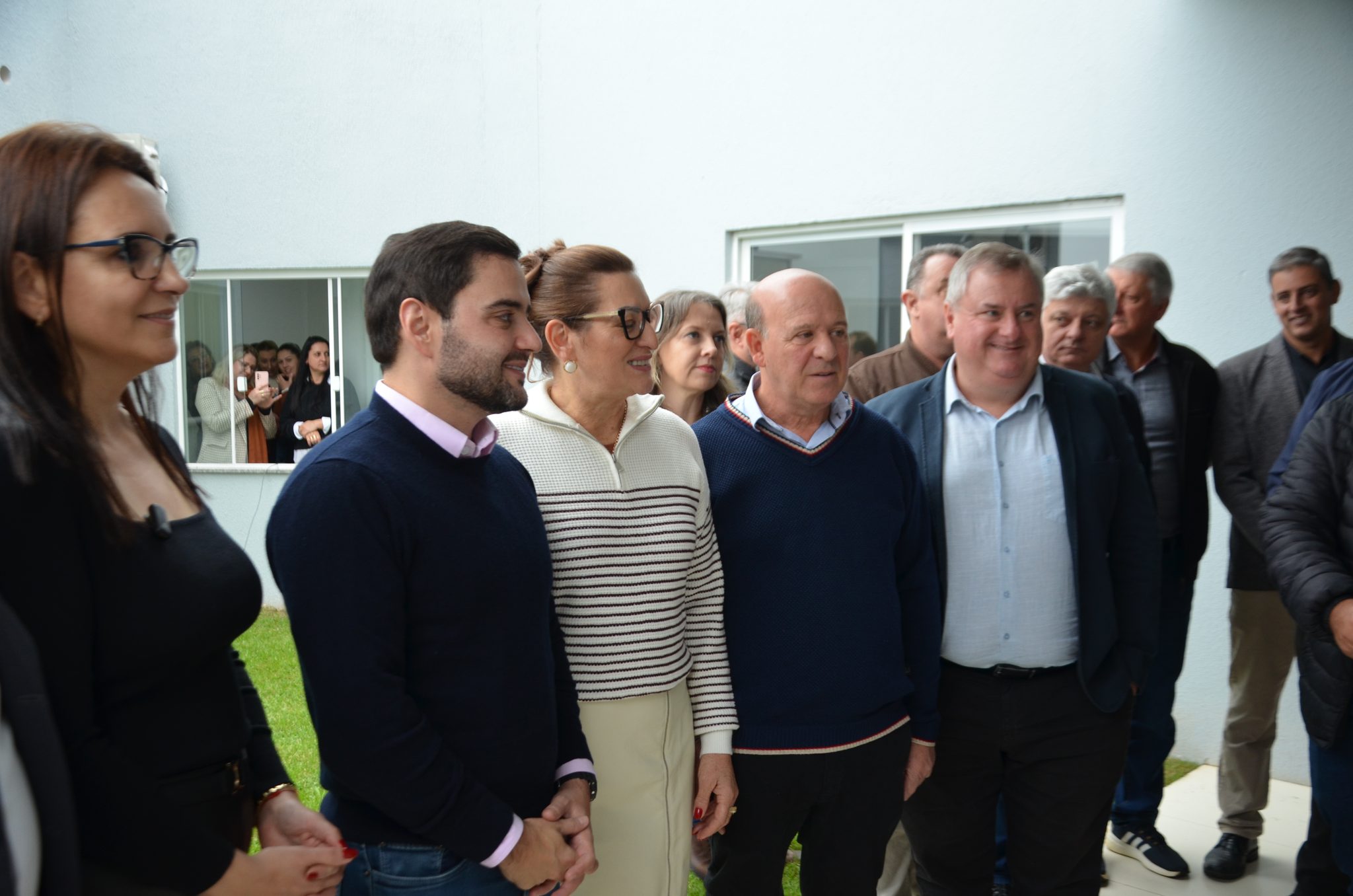 Inauguração da nova ala de saúde mental no Hospital Santa Terezinha, em Palmitinho