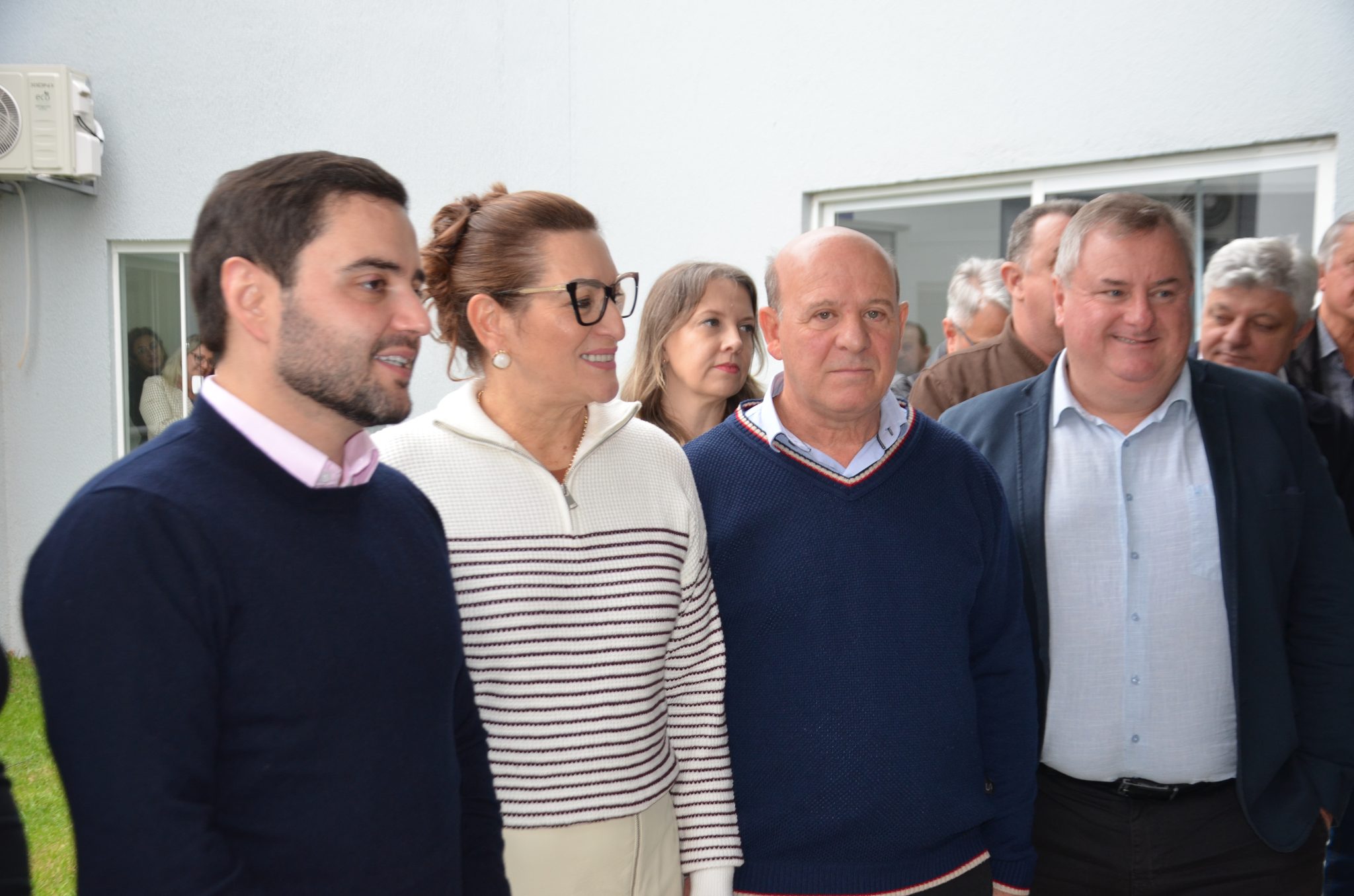 Inauguração da nova ala de saúde mental no Hospital Santa Terezinha, em Palmitinho