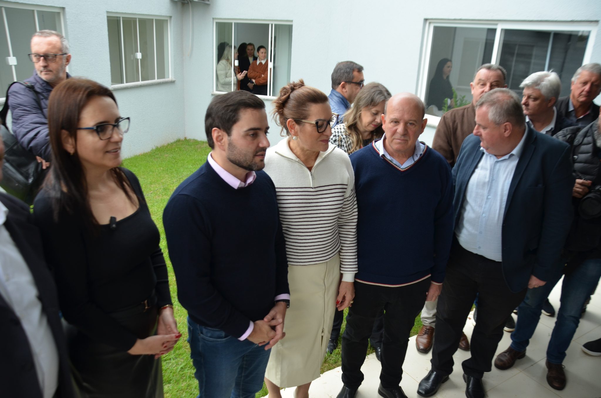 Inauguração da nova ala de saúde mental no Hospital Santa Terezinha, em Palmitinho