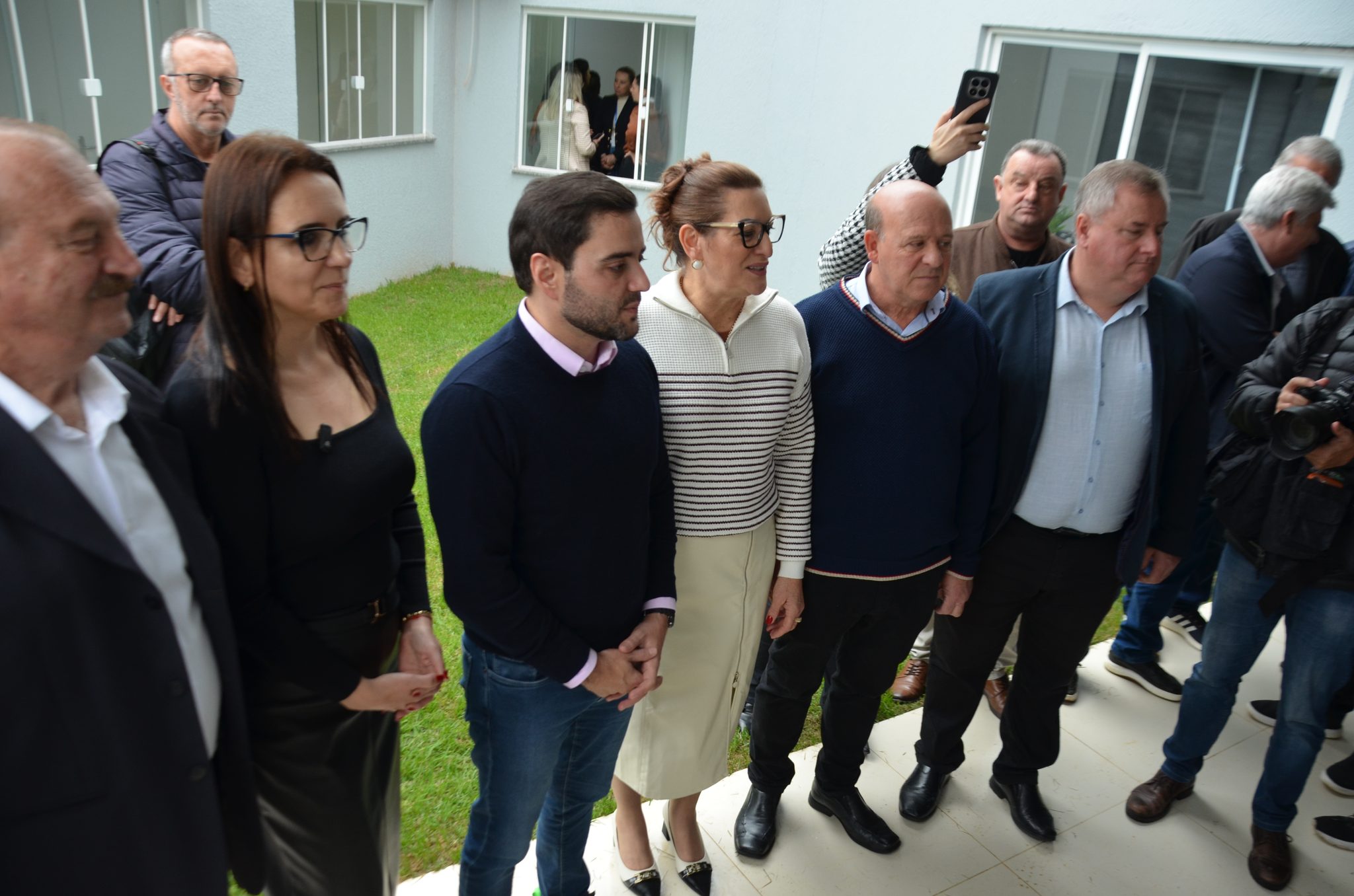 Inauguração da nova ala de saúde mental no Hospital Santa Terezinha, em Palmitinho