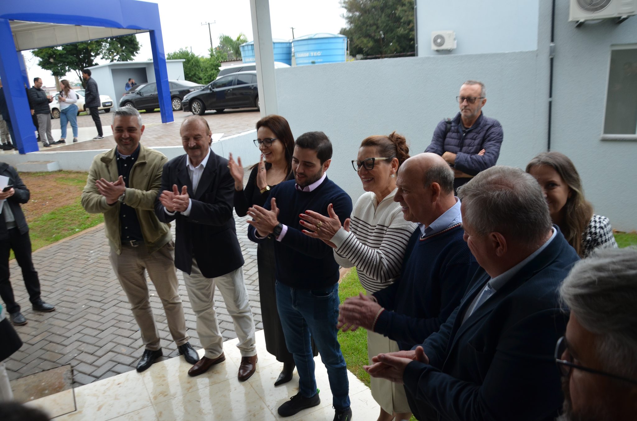 Inauguração da nova ala de saúde mental no Hospital Santa Terezinha, em Palmitinho