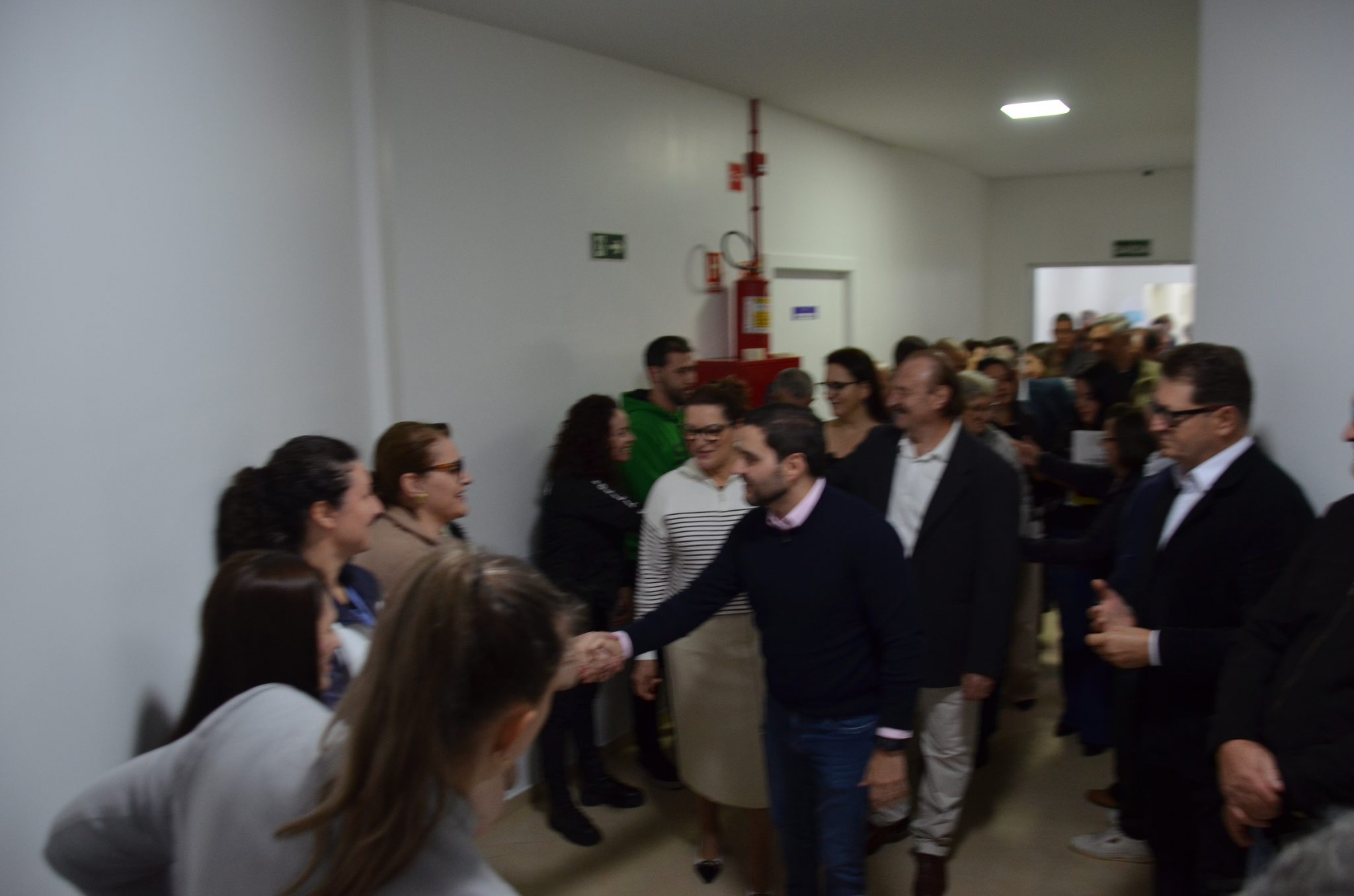Inauguração da nova ala de saúde mental no Hospital Santa Terezinha, em Palmitinho