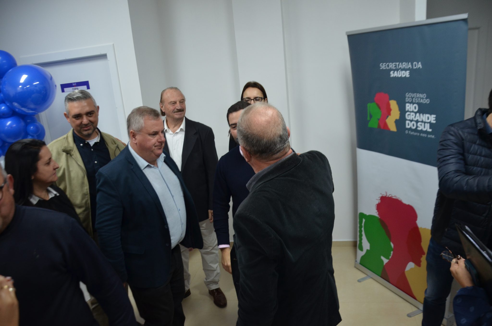 Inauguração da nova ala de saúde mental no Hospital Santa Terezinha, em Palmitinho