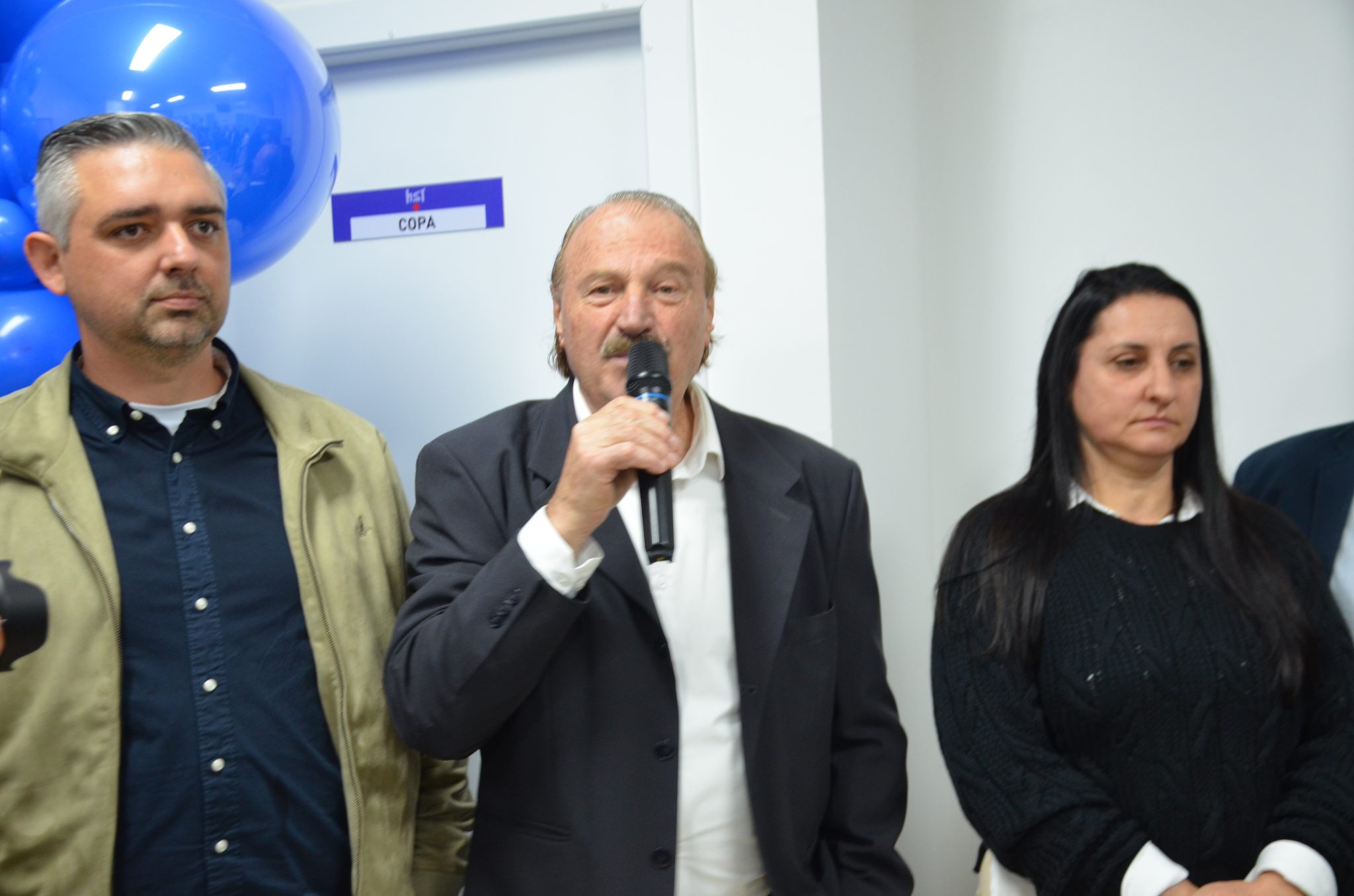 Inauguração da nova ala de saúde mental no Hospital Santa Terezinha, em Palmitinho