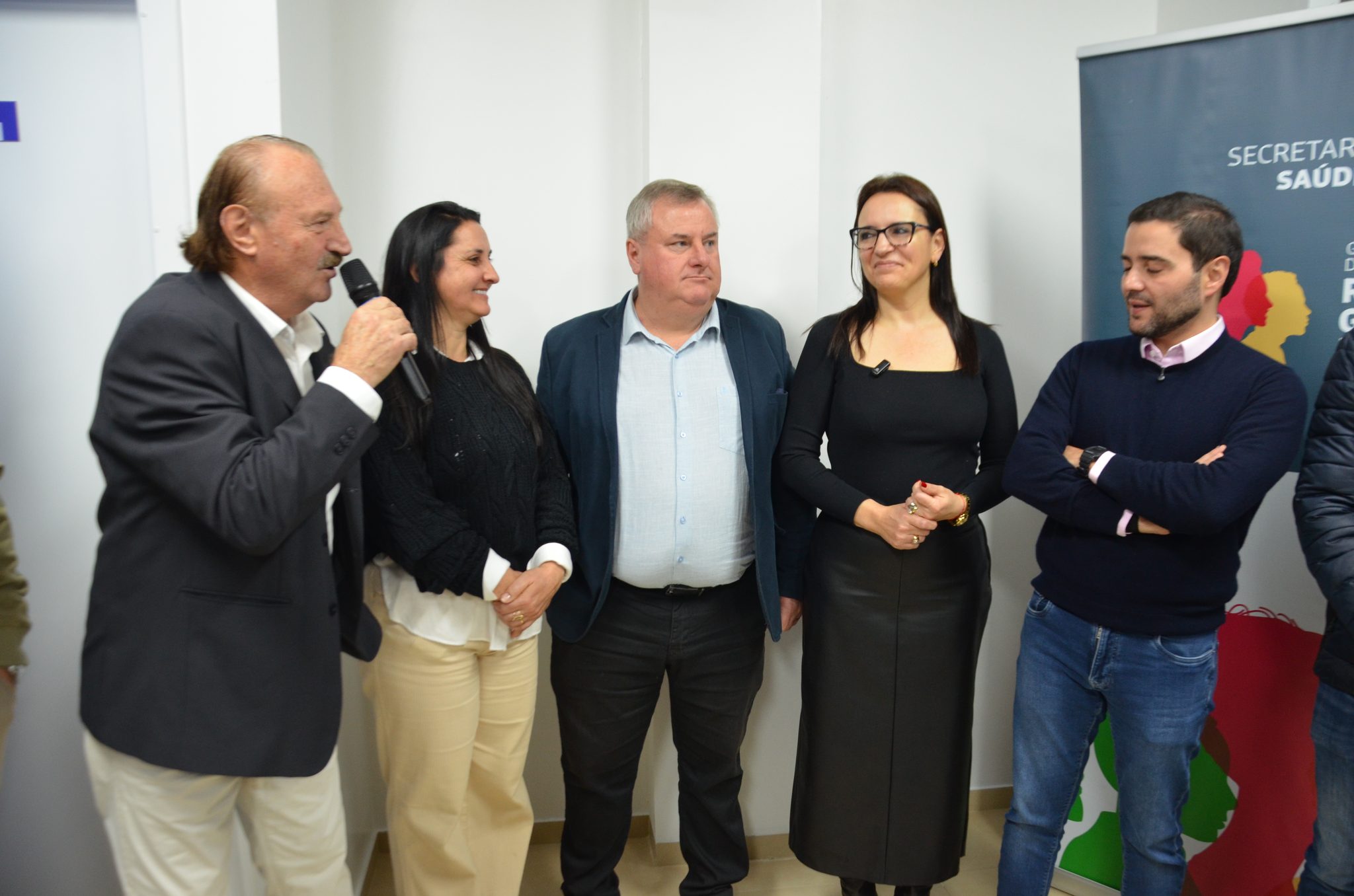 Inauguração da nova ala de saúde mental no Hospital Santa Terezinha, em Palmitinho