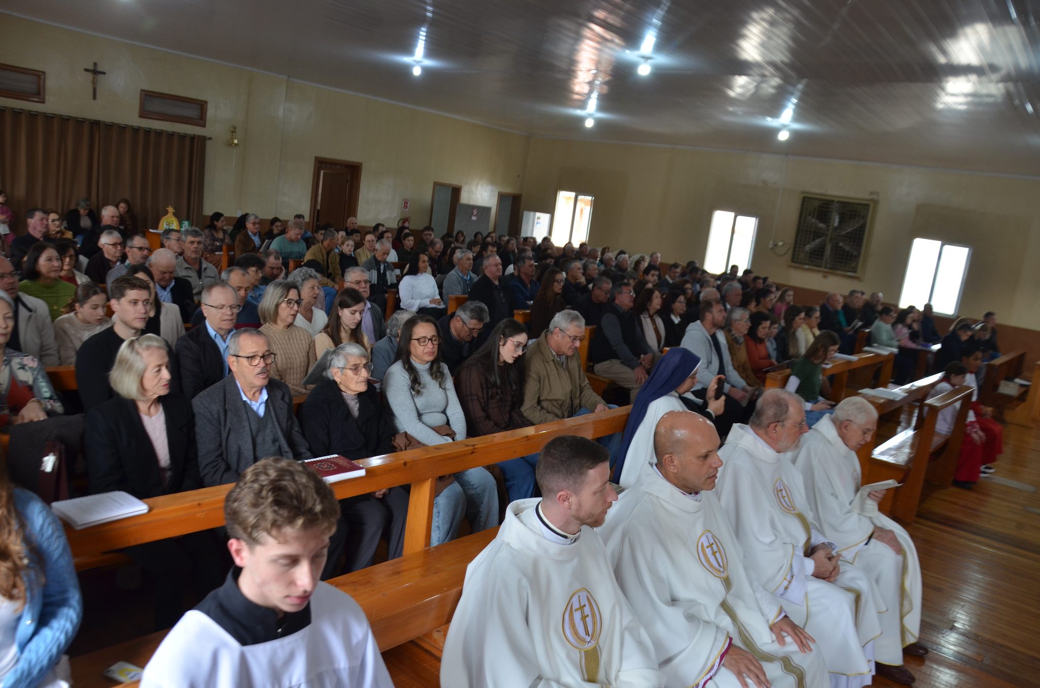 Pinhal - Jubileu de Diamante do Cônego Guido Taffarel