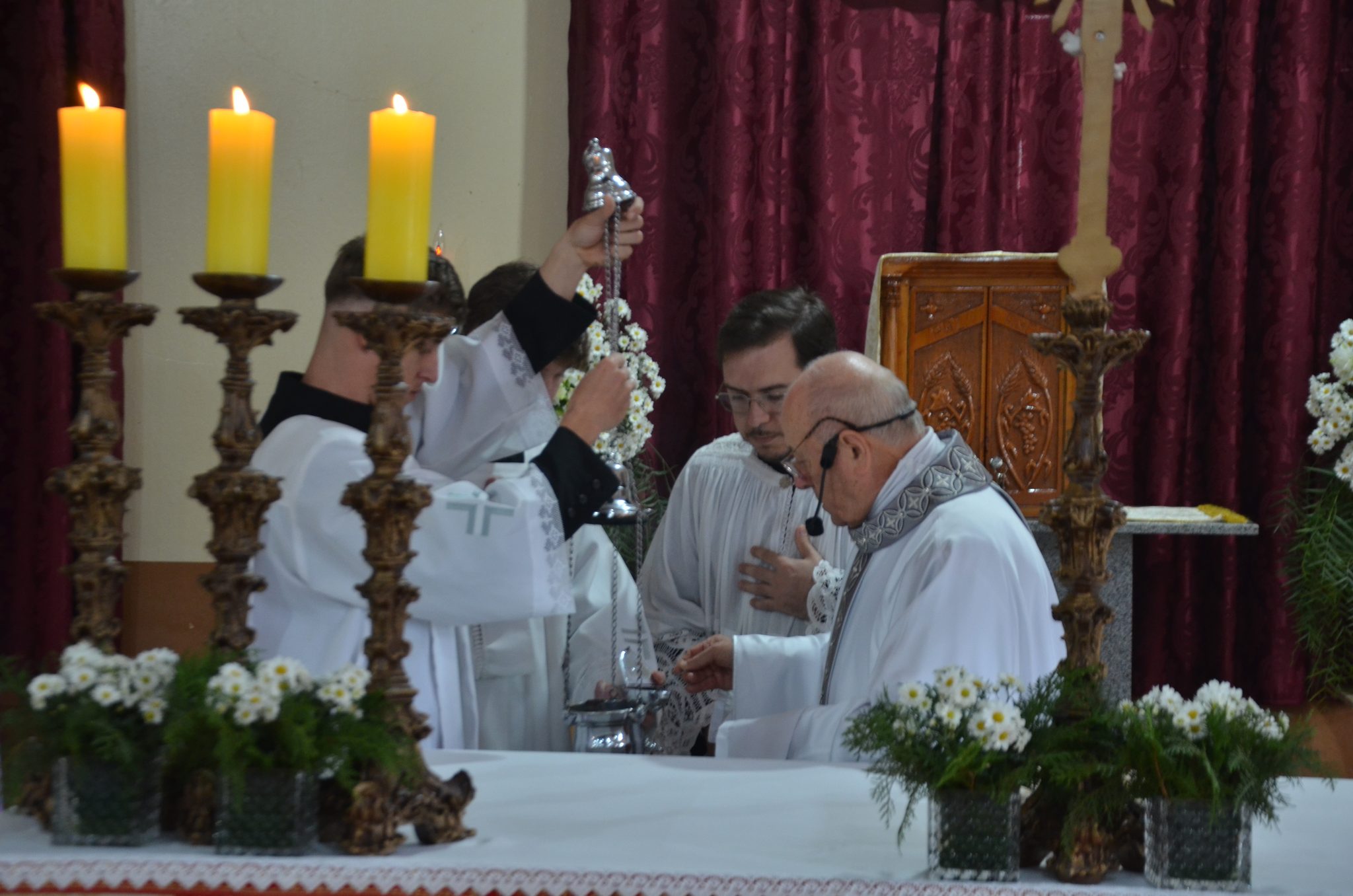 Pinhal - Jubileu de Diamante do Cônego Guido Taffarel