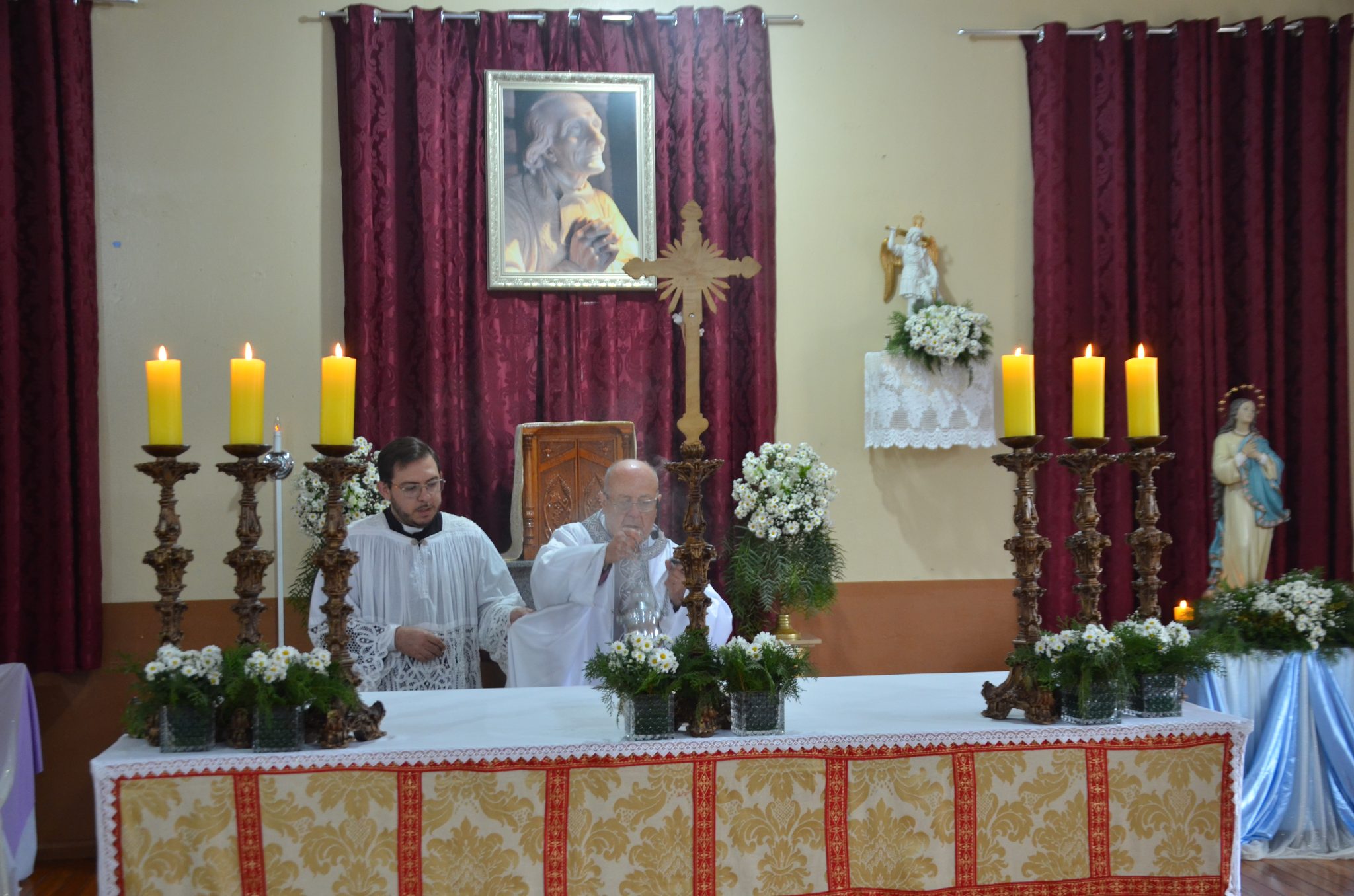 Pinhal - Jubileu de Diamante do Cônego Guido Taffarel