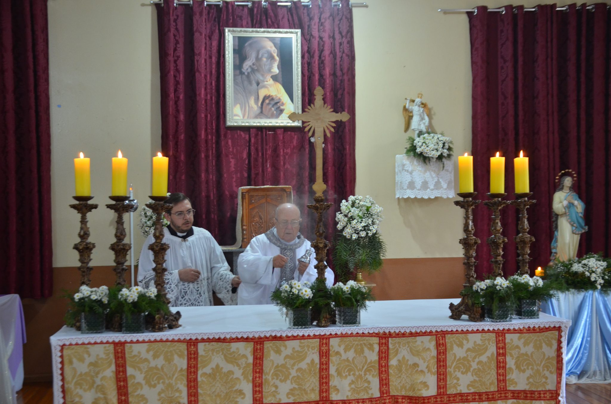 Pinhal - Jubileu de Diamante do Cônego Guido Taffarel
