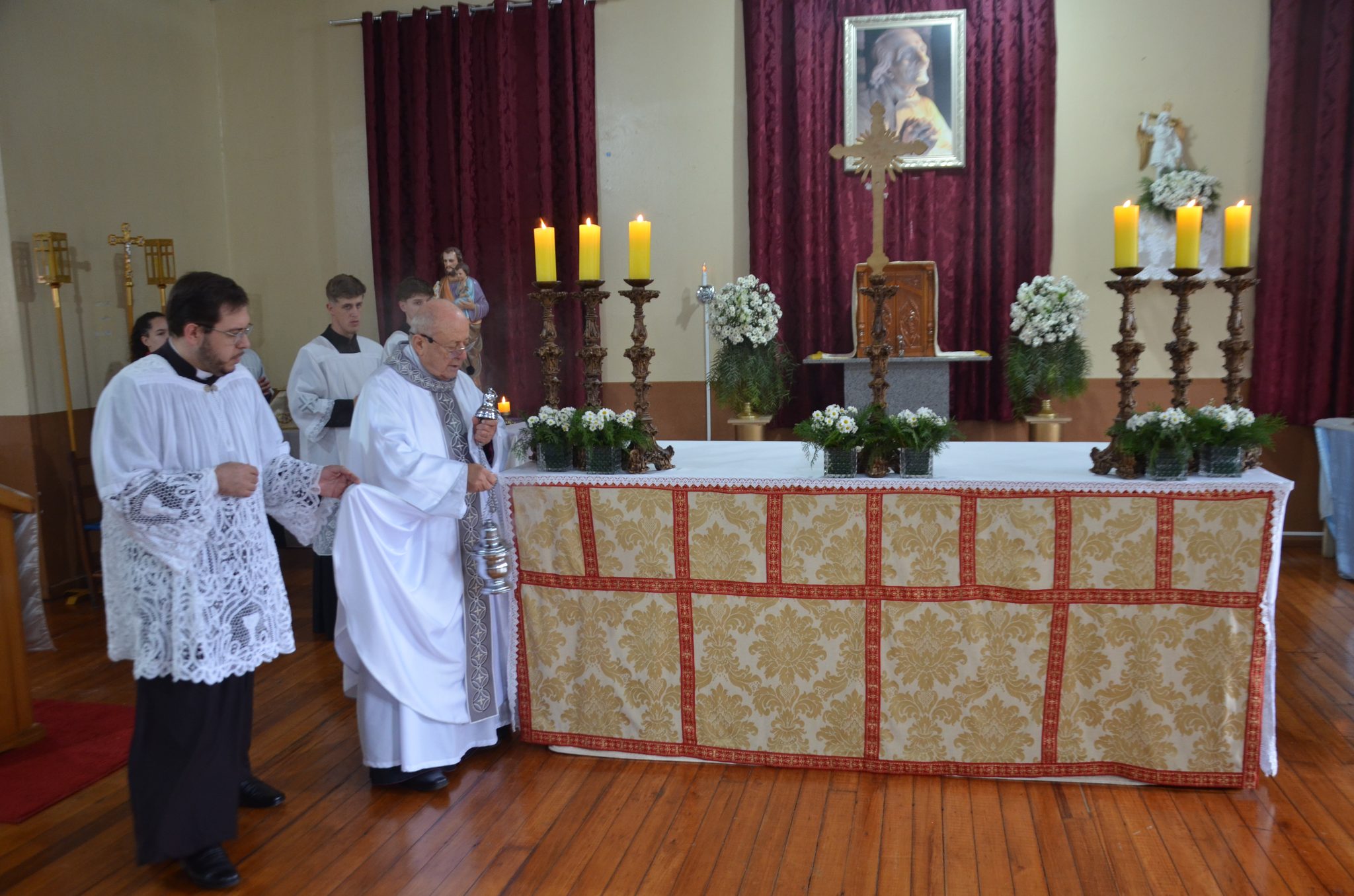 Pinhal - Jubileu de Diamante do Cônego Guido Taffarel