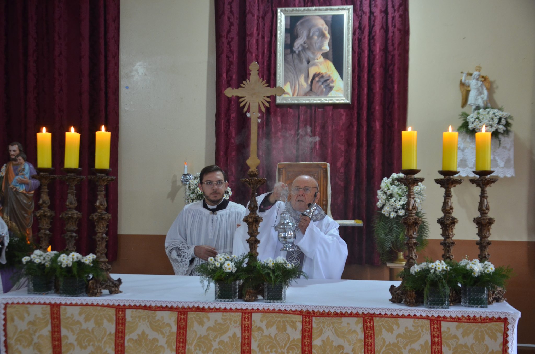 Pinhal - Jubileu de Diamante do Cônego Guido Taffarel