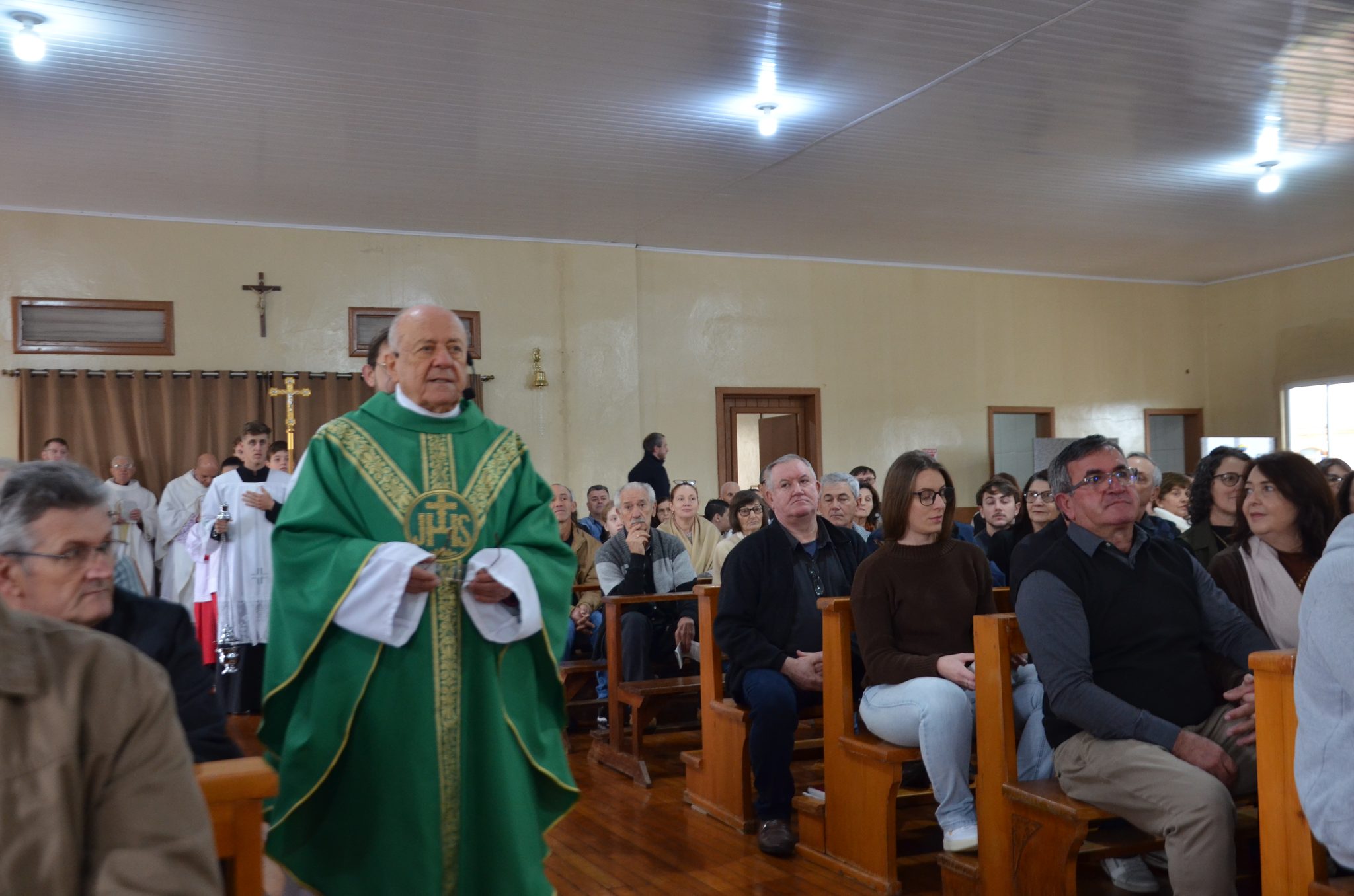 Pinhal - Jubileu de Diamante do Cônego Guido Taffarel
