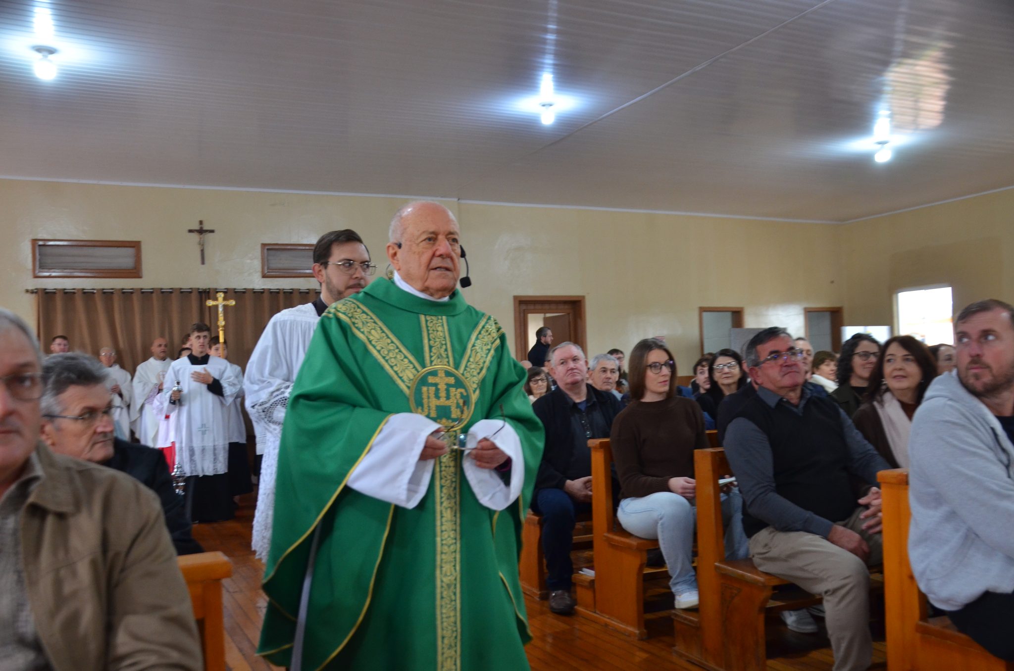Pinhal - Jubileu de Diamante do Cônego Guido Taffarel